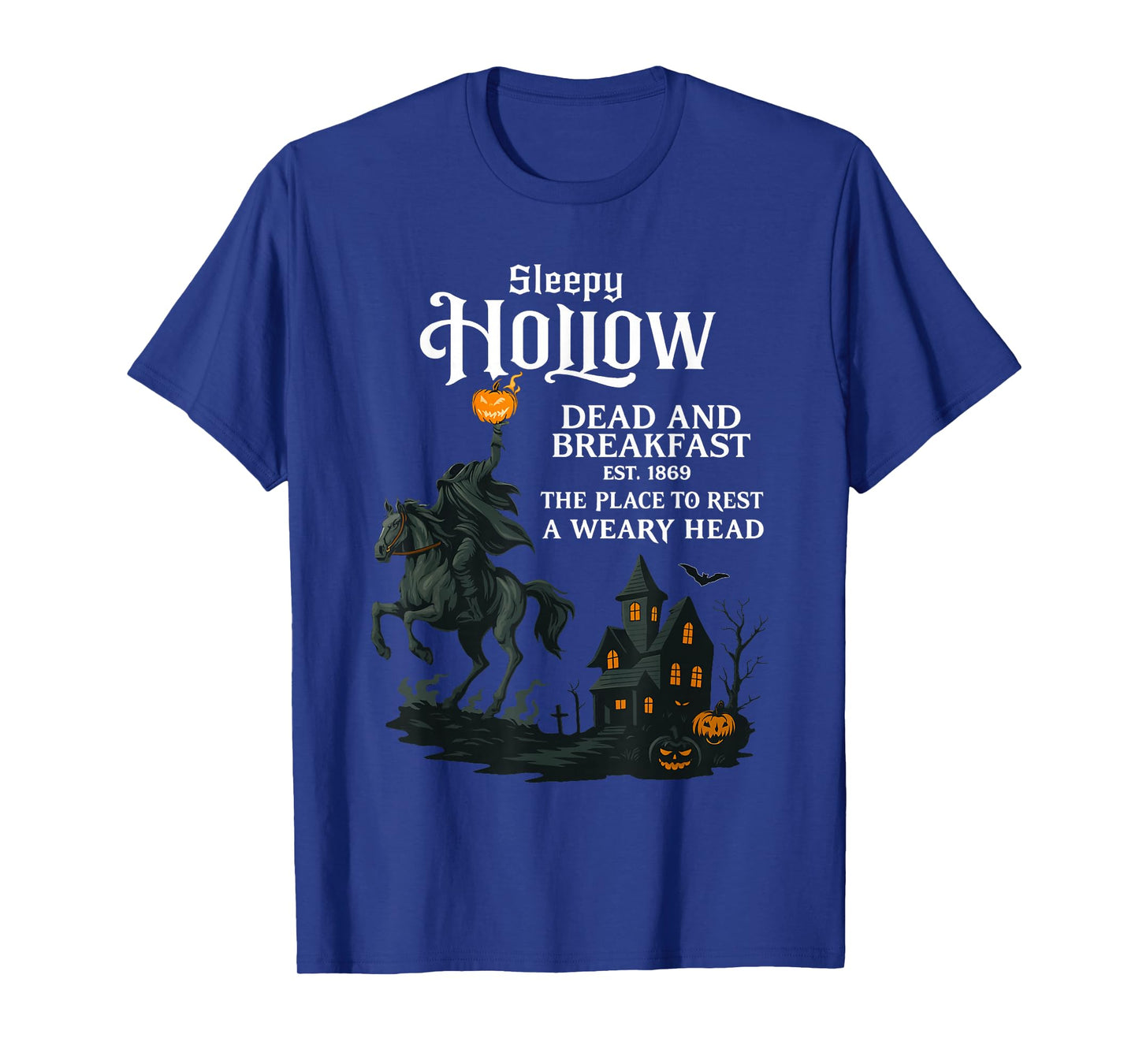 Sleepy Hollow Dead and Breakfast Tees Spooky Season T-Shirt