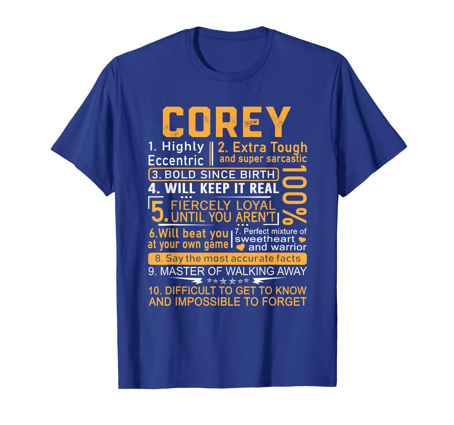 Corey Name Shirt Personalized Corey First Name T-Shirt