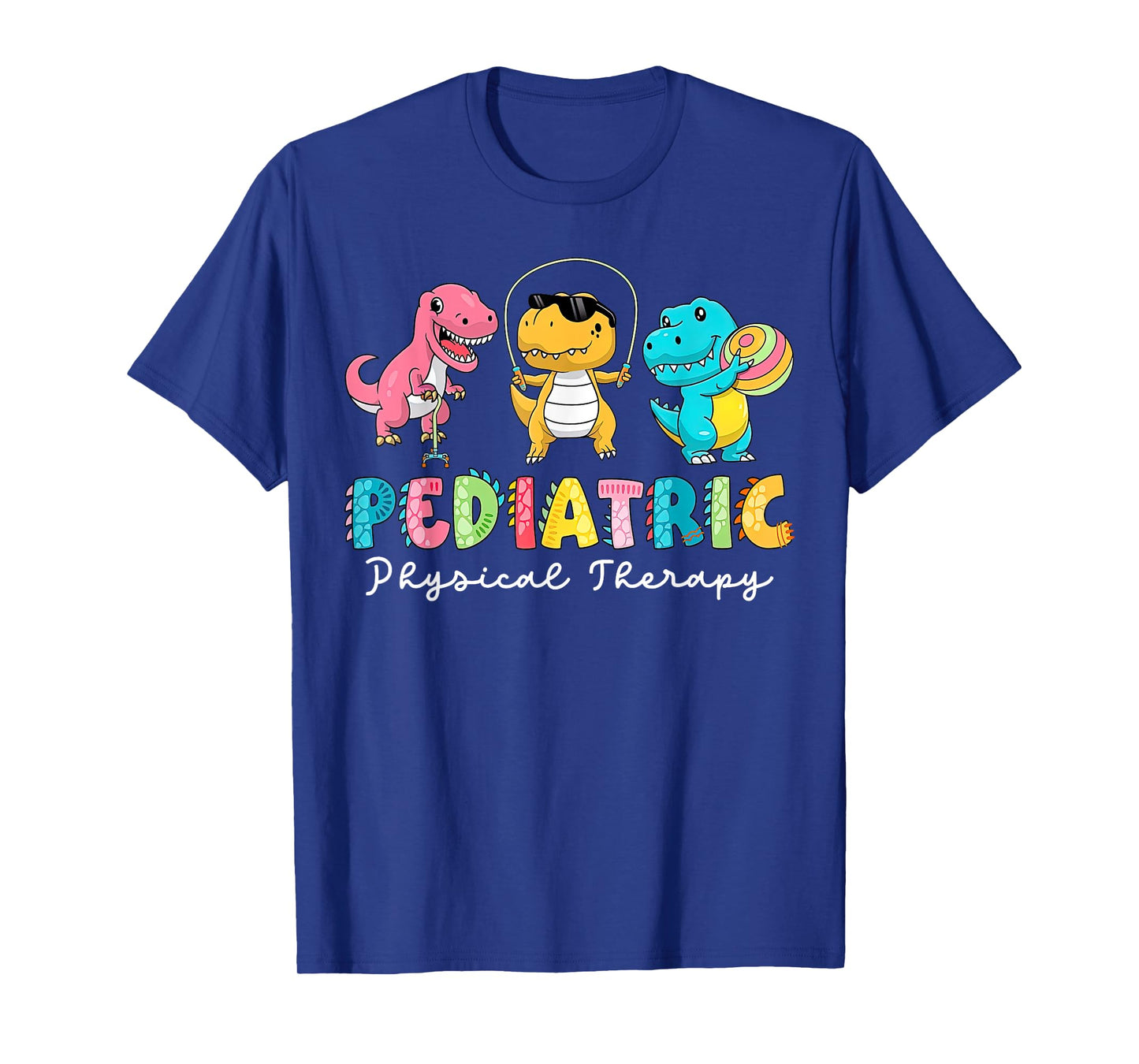 Pediatric Physical Therapy Dinosaur PT Physical Therapist T-Shirt
