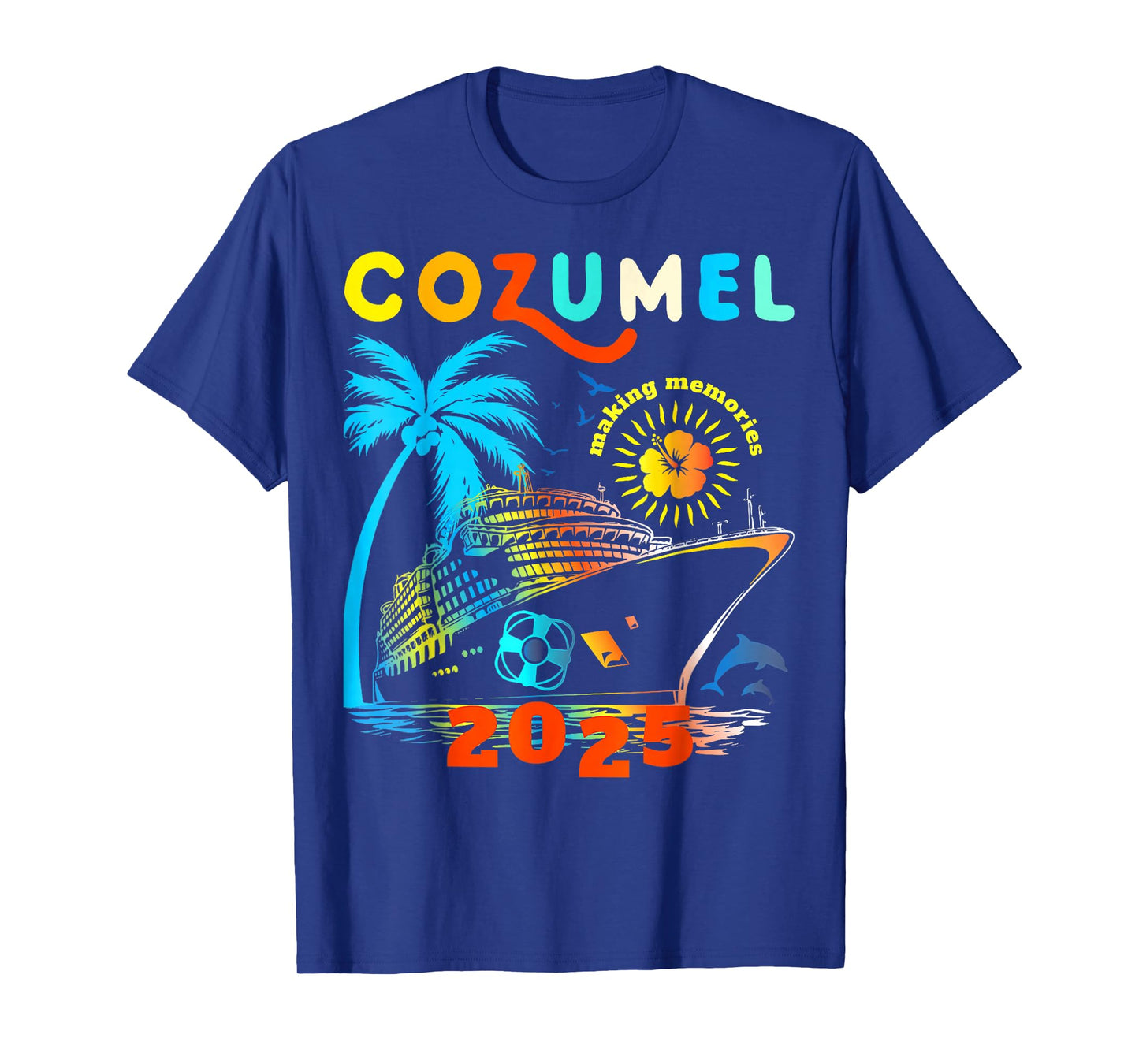 Cozumel Cruise 2025 Cruising Mexico Cozumel Family Matching T-Shirt