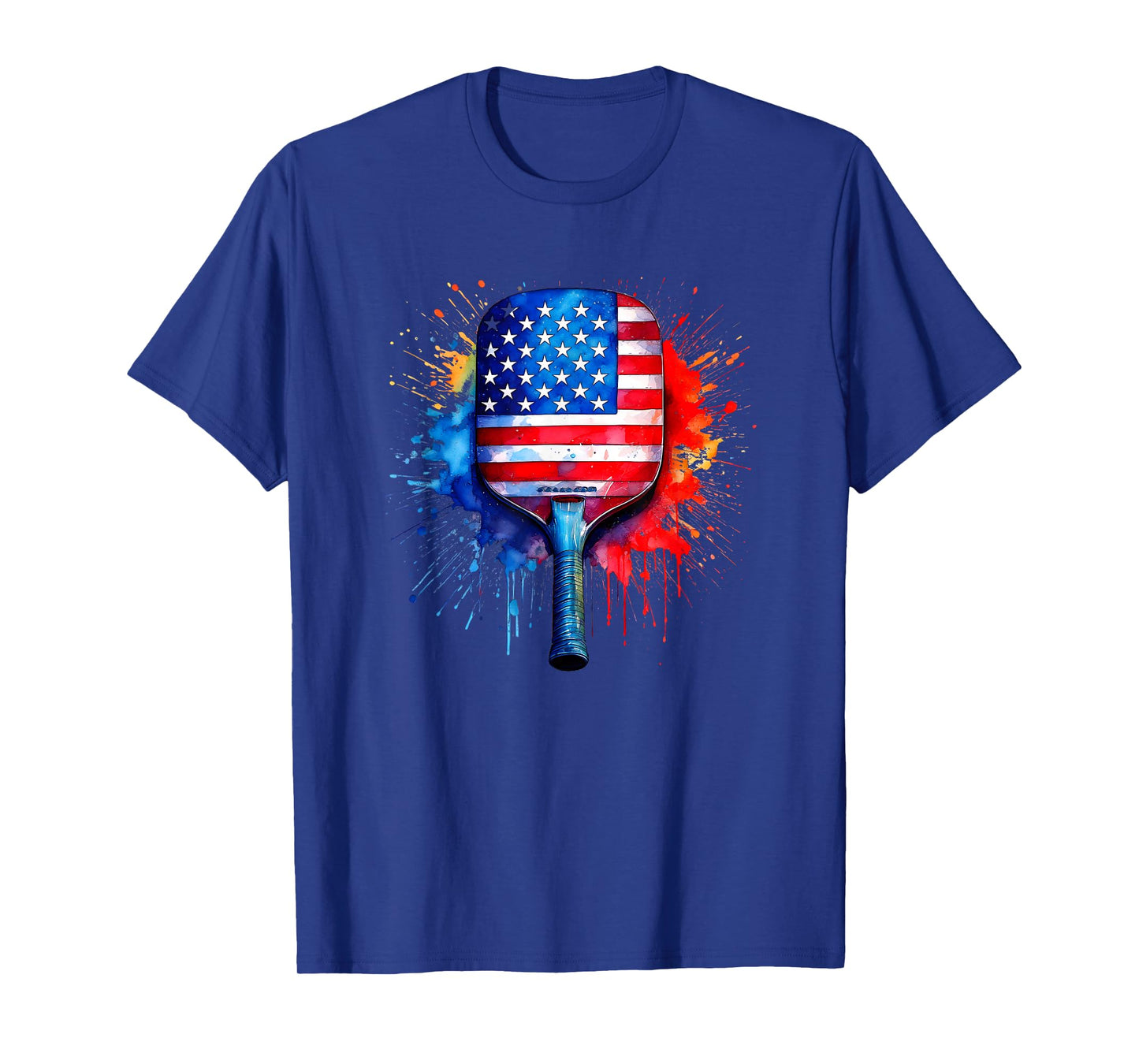 US Flag Pickleball Player Paddleball Lover T-Shirt