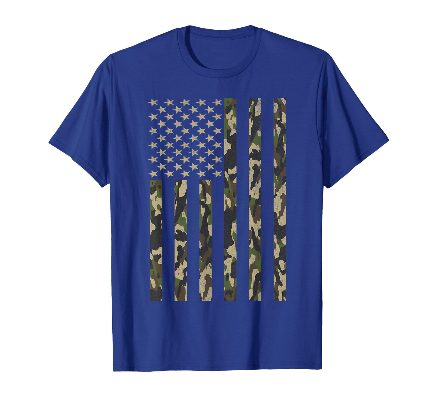 Camo American Flag USA Camouflage Men Boys Women Youth Kids T-Shirt