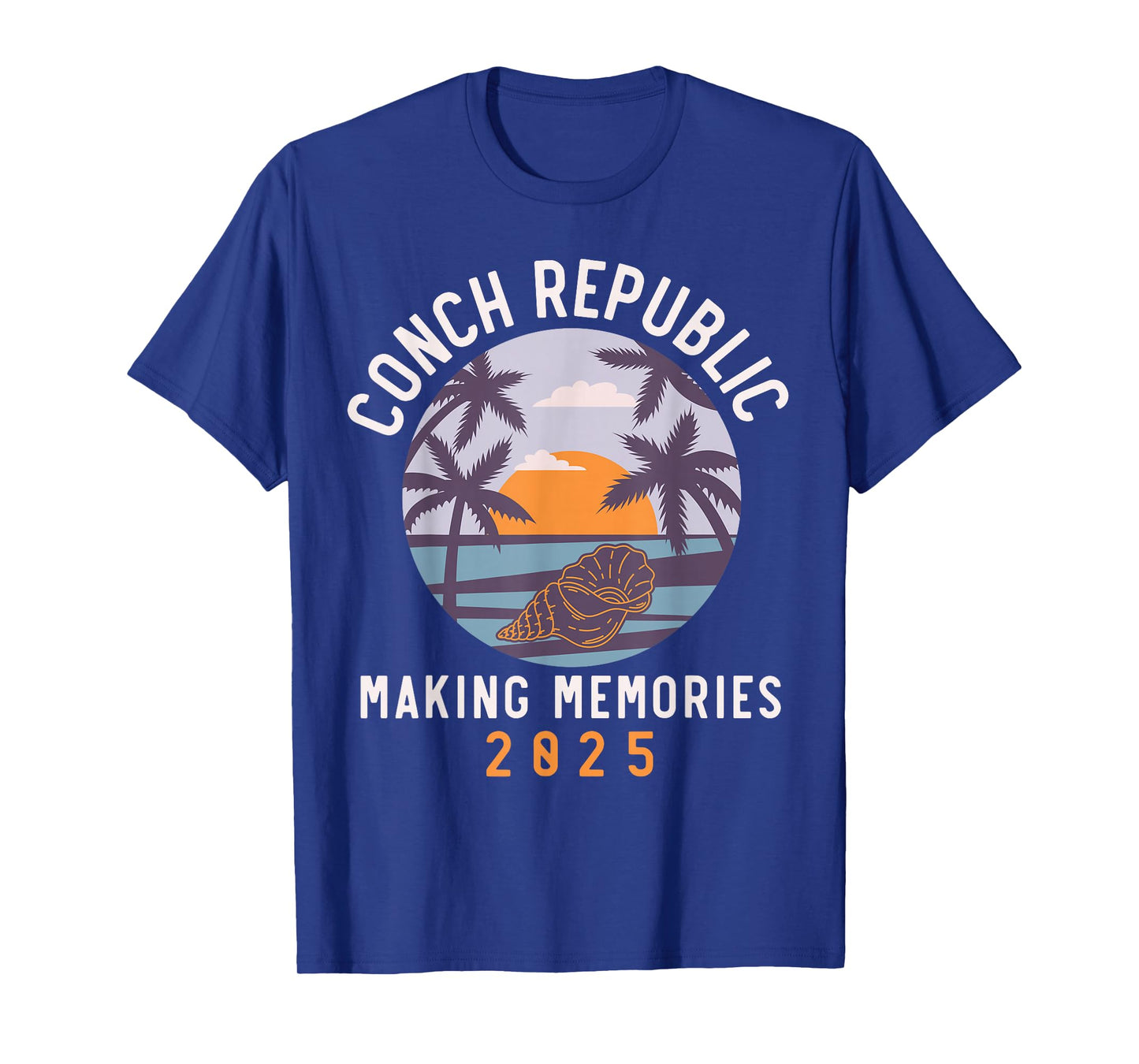 Conch Republic 2025 Matching Family Friends Group, Vacation T-Shirt
