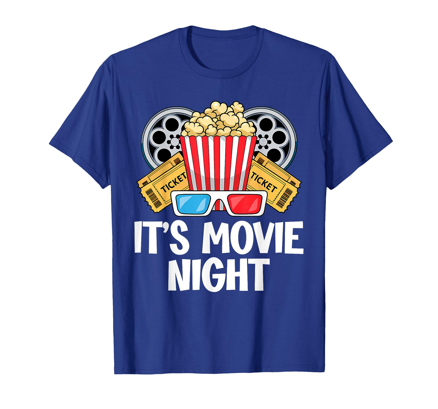 Family Movie Night Outfit For Men Women Kids - Movie Lover T-Shirt
