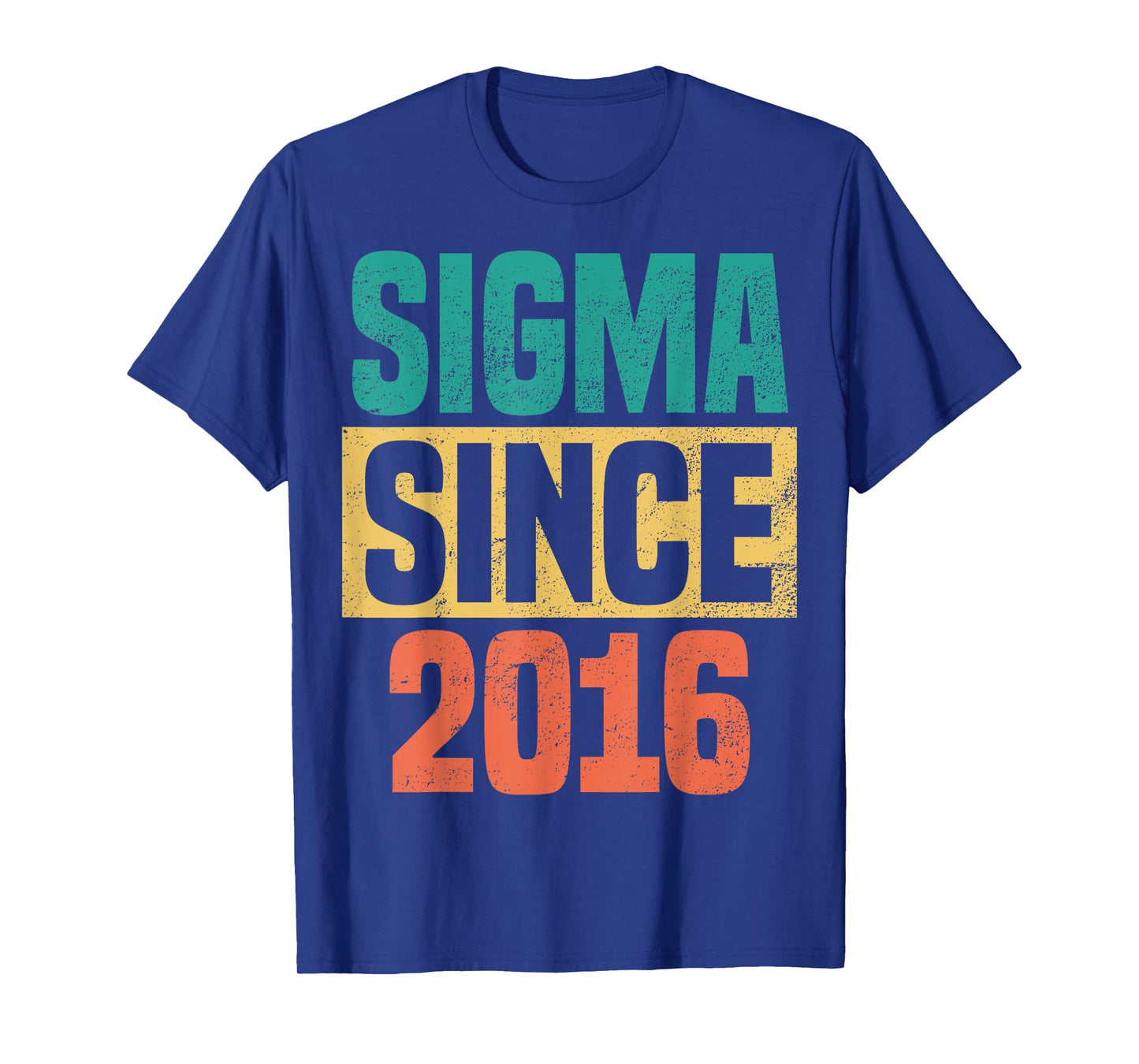 Sigma Since 2016 Age 9 Year Old 9th Birthday Kids Boys Girls T-Shirt