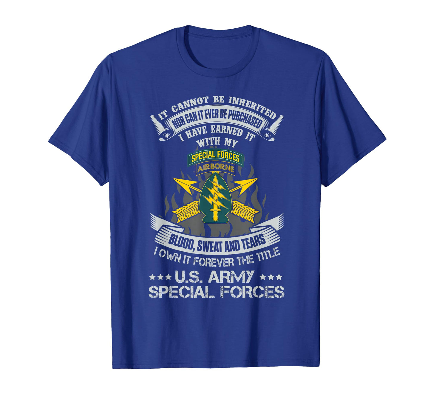 Own Forever The Title US Special Forces Veteran Green Beret T-Shirt
