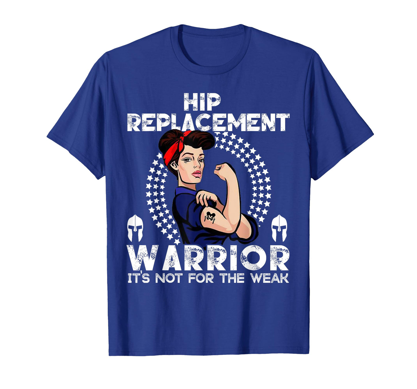 Hip Replacement women Tshirt Warrior Awareness Gift T-Shirt