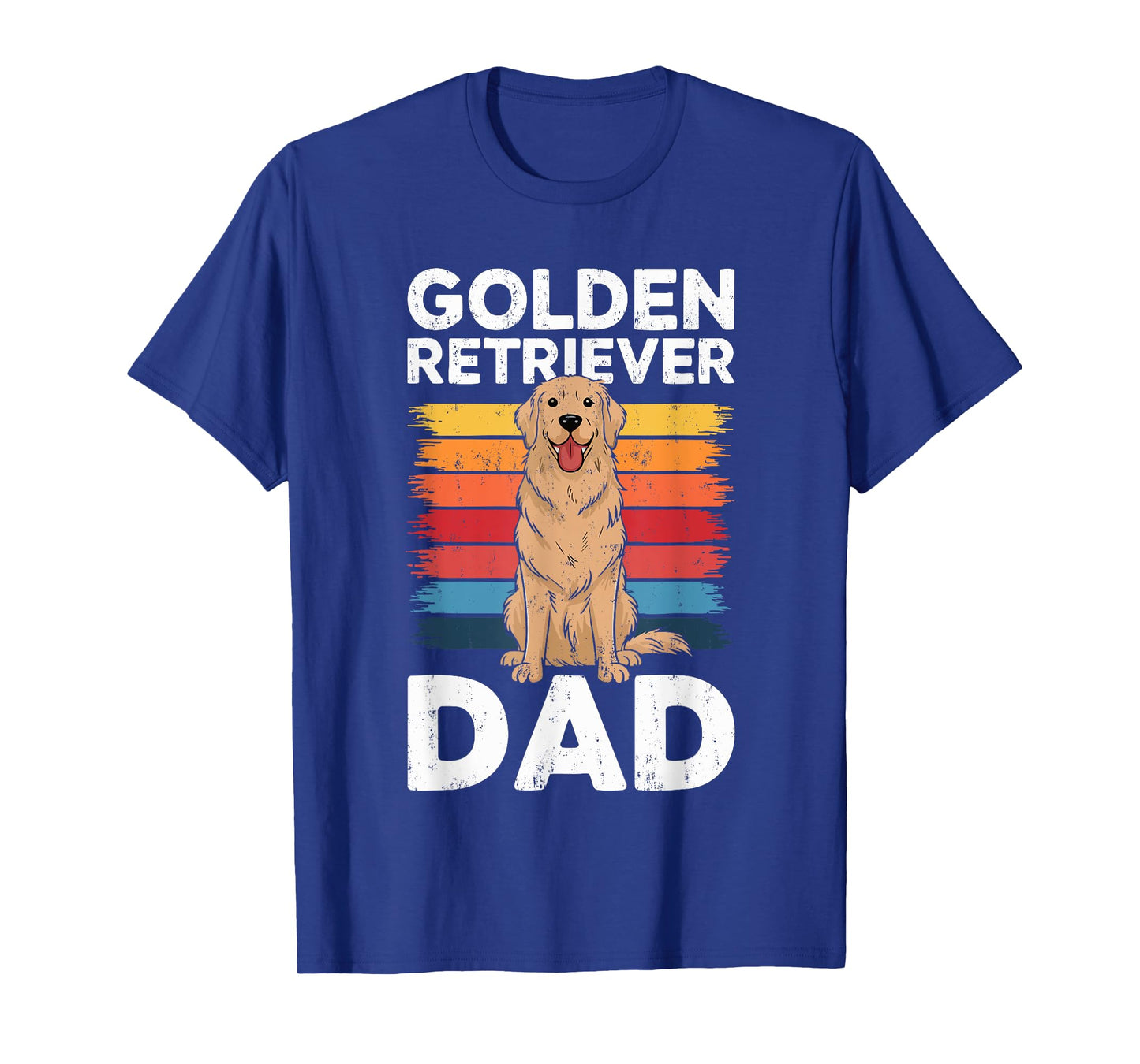 Golden Retriever Dad Shirt Men Daddy Dog Lover Fathers Day T-Shirt