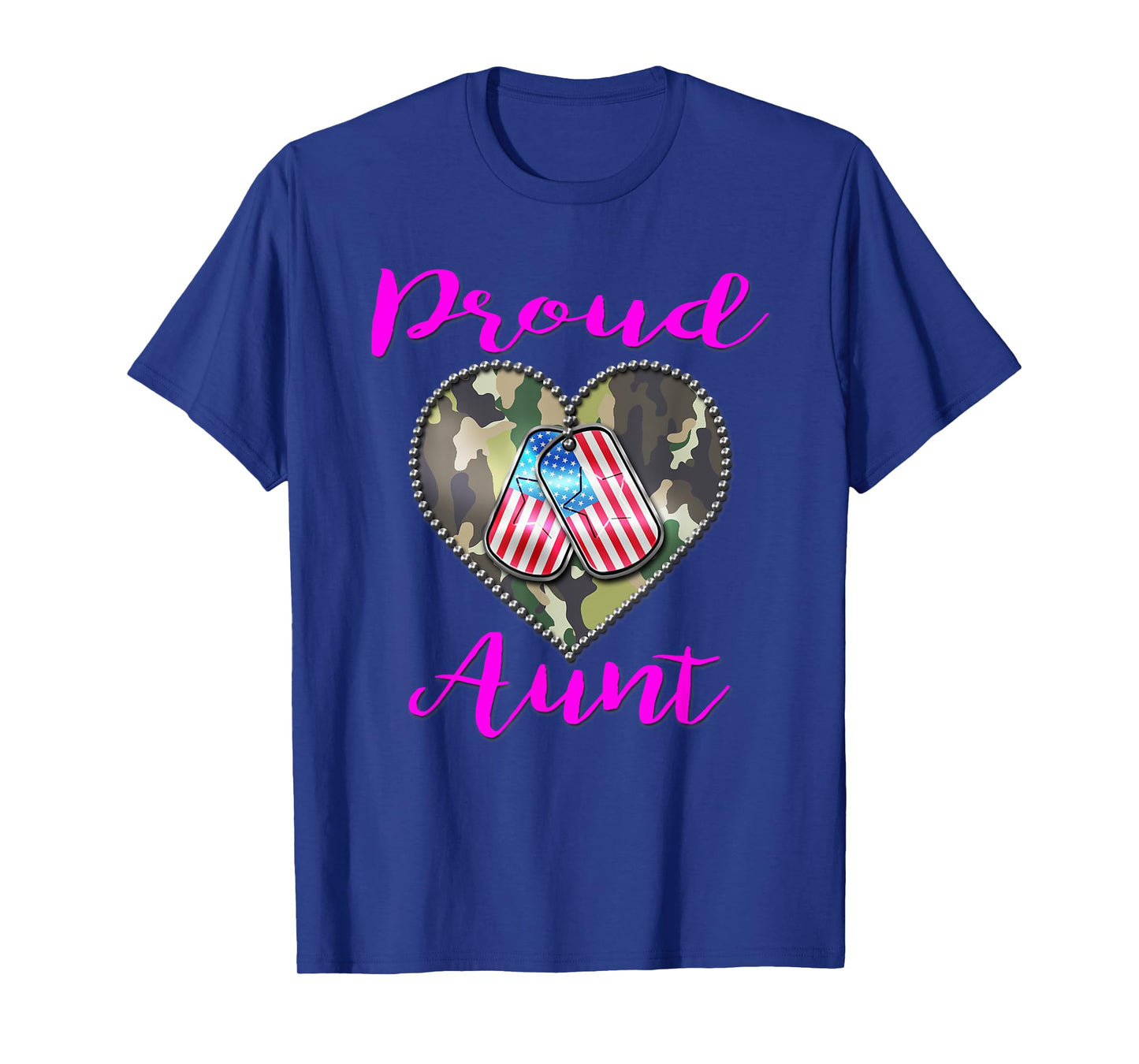 Proud Military Aunt Shirt - US Soldier's Auntie Gift Tee