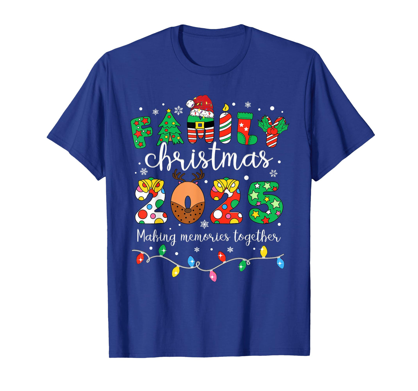 Family Christmas 2025 Matching Outfit Xmas Men Women Kids T-Shirt