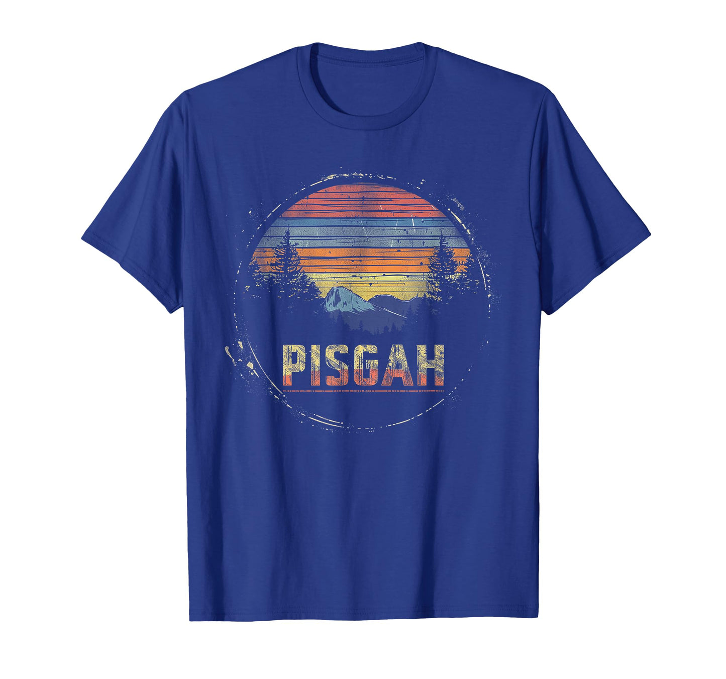 Pisgah -US National Park Forest Vintage Men Women Kids Retro T-Shirt