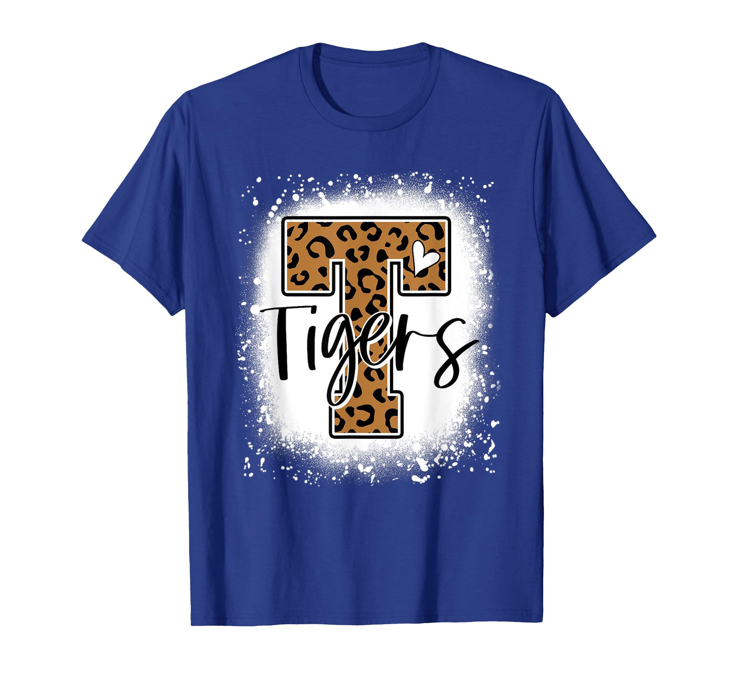 Leopard Tigers School Team Sports Fan Spirits Mascot T-Shirt