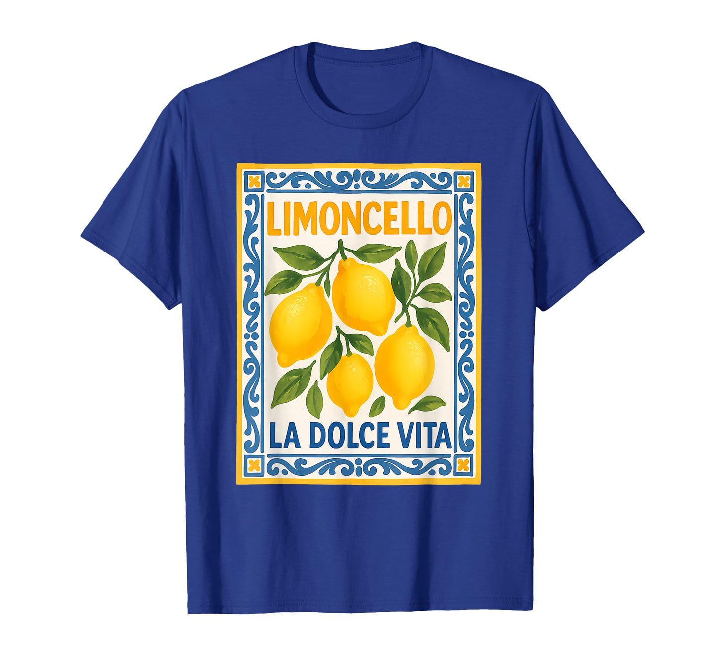 Limoncello La Dolce Vita Vintage Italian Lemons T-Shirt