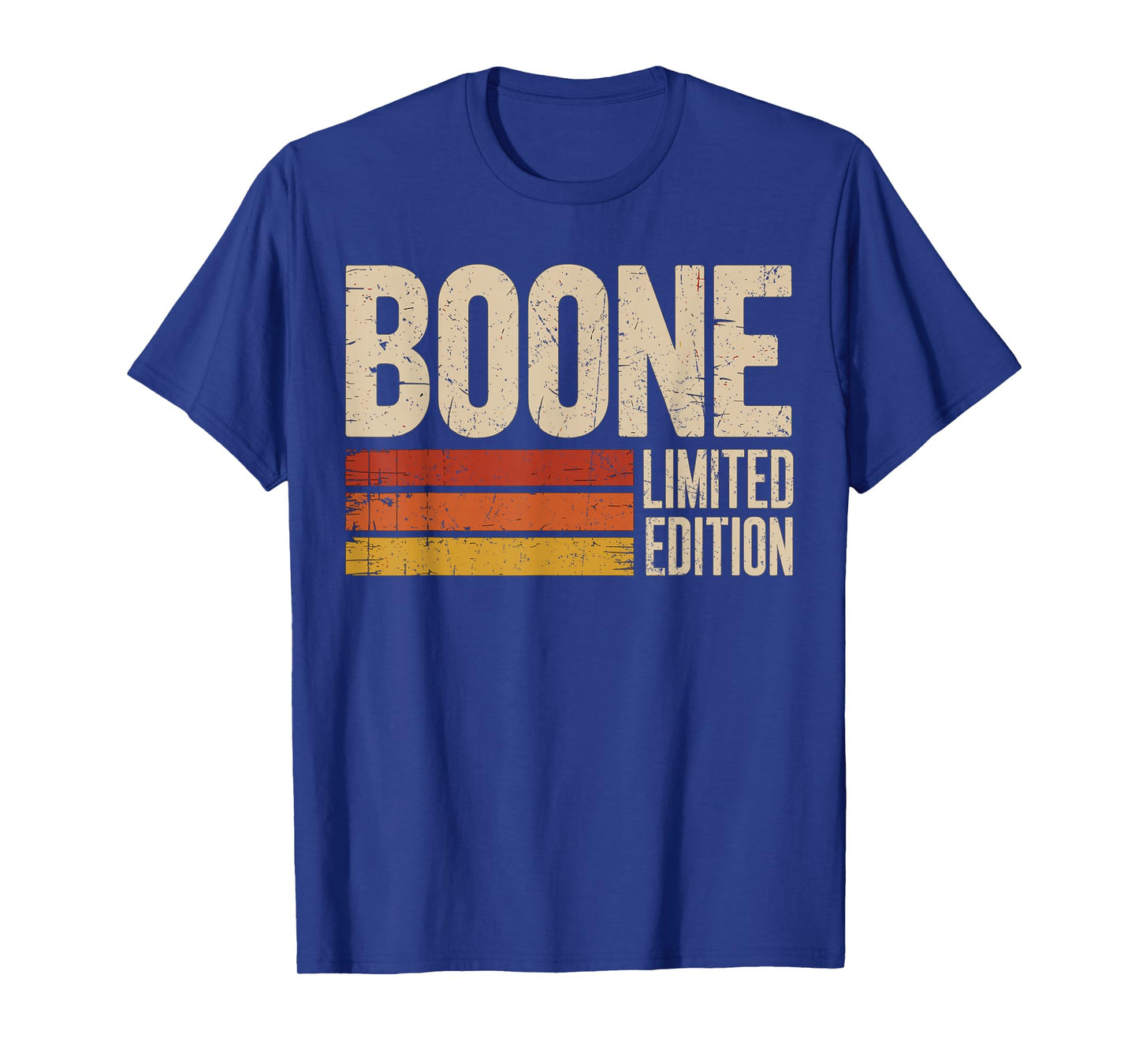 Boone Family Name I Love Boone Personalized Vintage T-Shirt