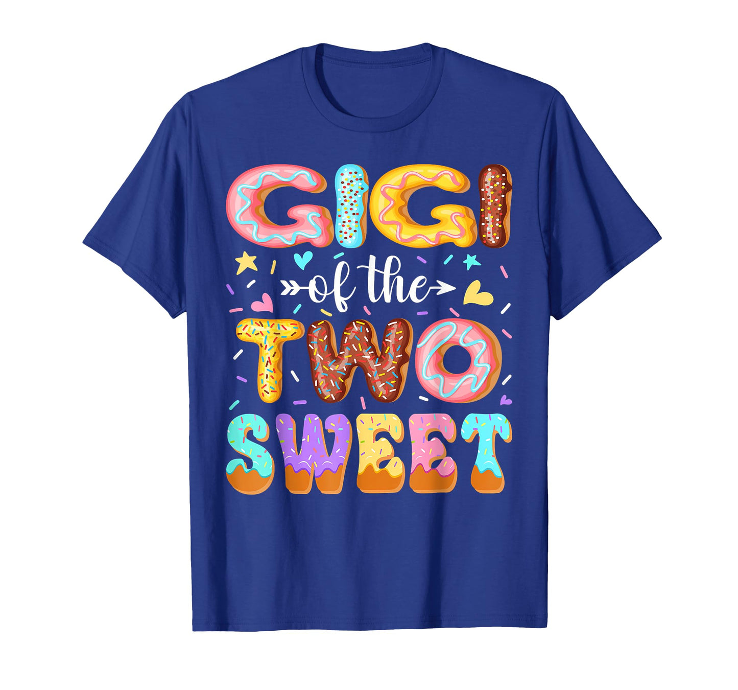 Gigi Of The Two Sweet 2Nd Birthday Girl Donut Party T-Shirt