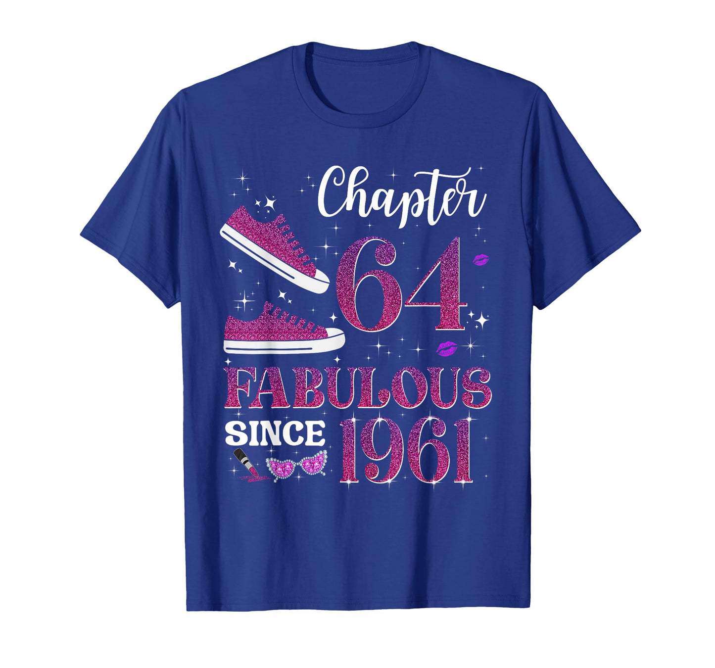 Chapter 64 Fabulous Since 1961 64th Birthday Girl Lady T-Shirt