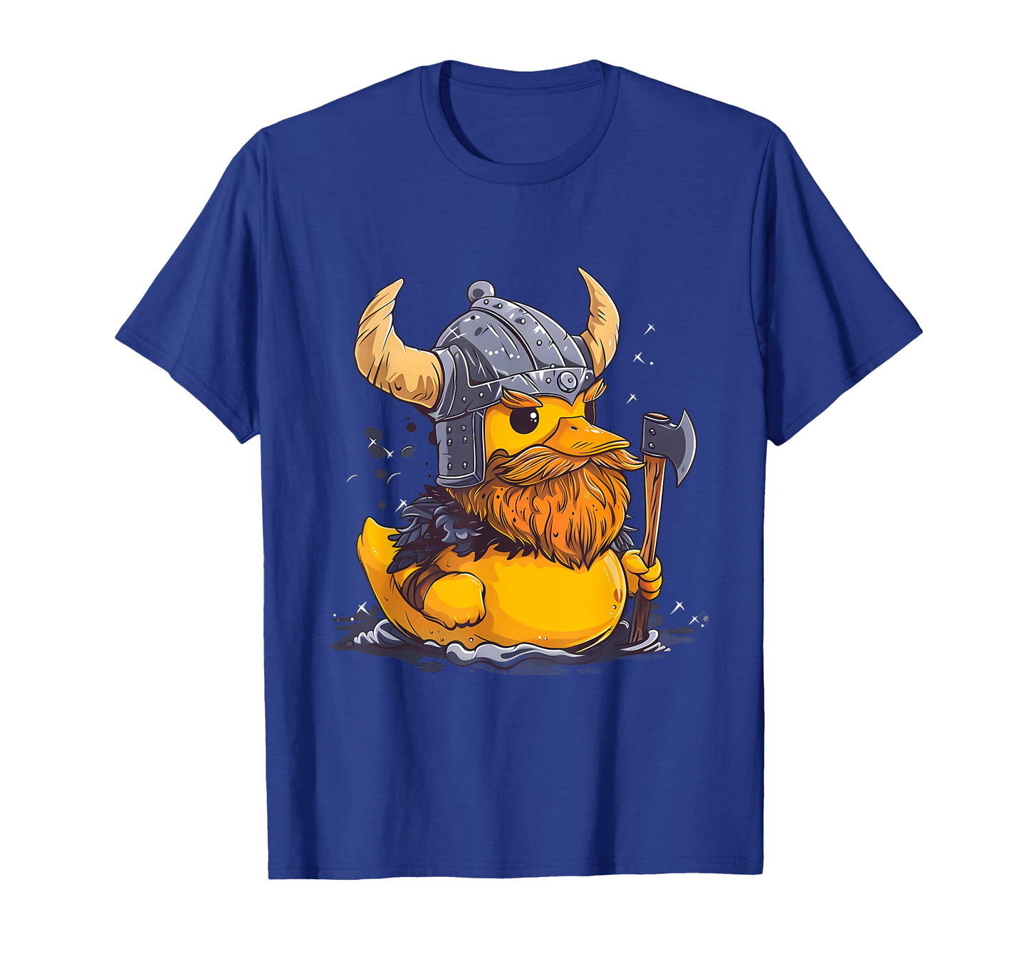 Rubber Duck Viking Duck Rubber Duckling Viking Helmet T-Shirt