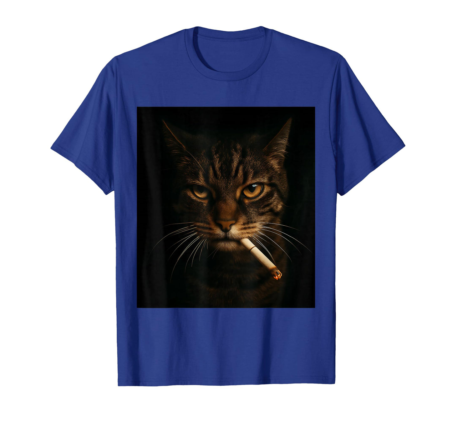 Funny Smoking Cat Cigarette Kitty Gen Z Meme Adult Humor T-Shirt