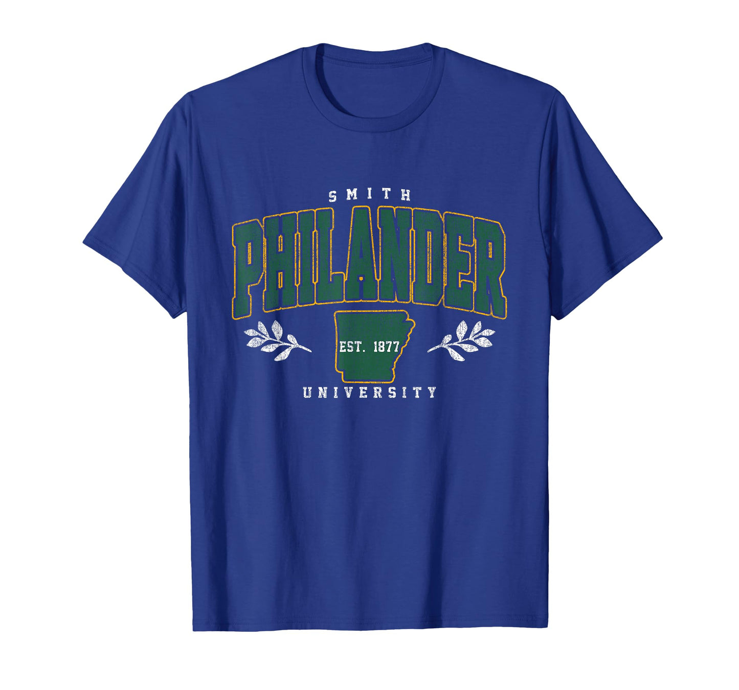 Philander Smith Collegiate Arch Retro Design for Men Women T-Shirt