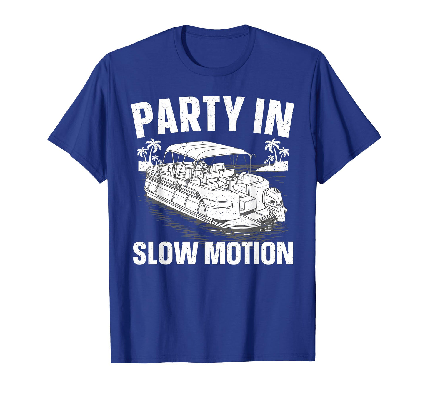 Funny Pontoon Boat Art For Men Women Pontoon Boat Captain T-Shirt