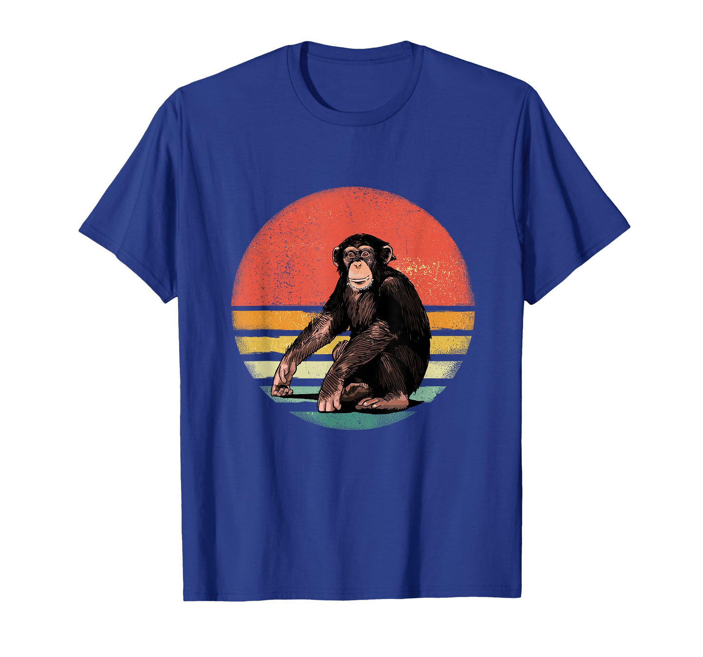 Chimpanzee Monkey Shirt Retro Vintage Chimp Wild Zoo Animal T-Shirt