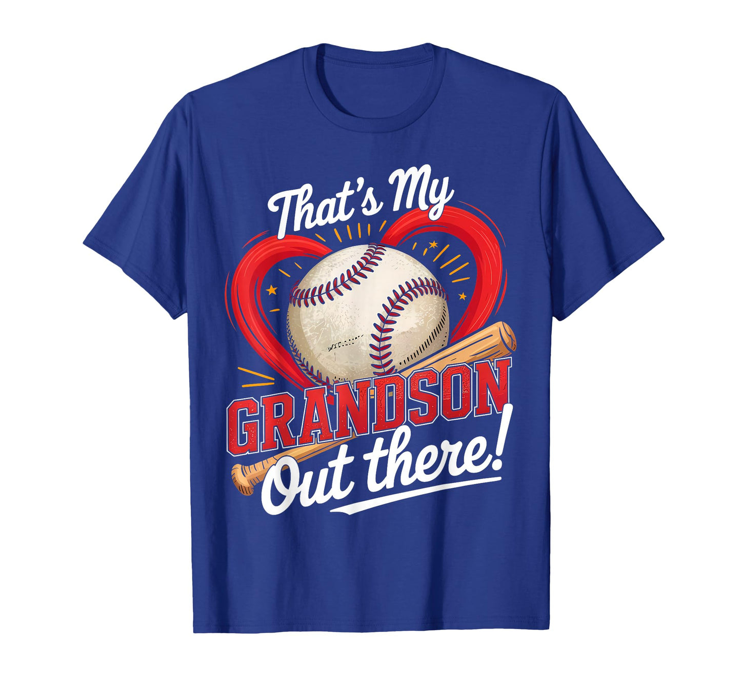 thats my grandson out there baseball grandma baseball T-Shirt