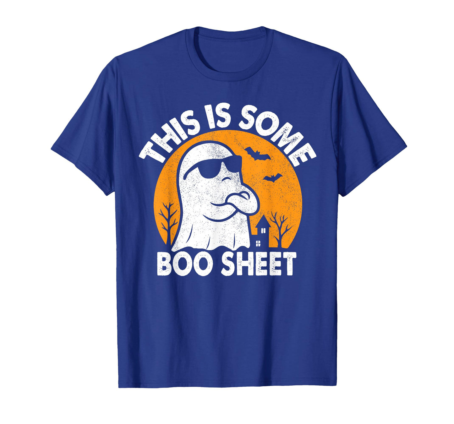 Cool Ghost Funny Halloween Costume Spooky Party T-Shirt
