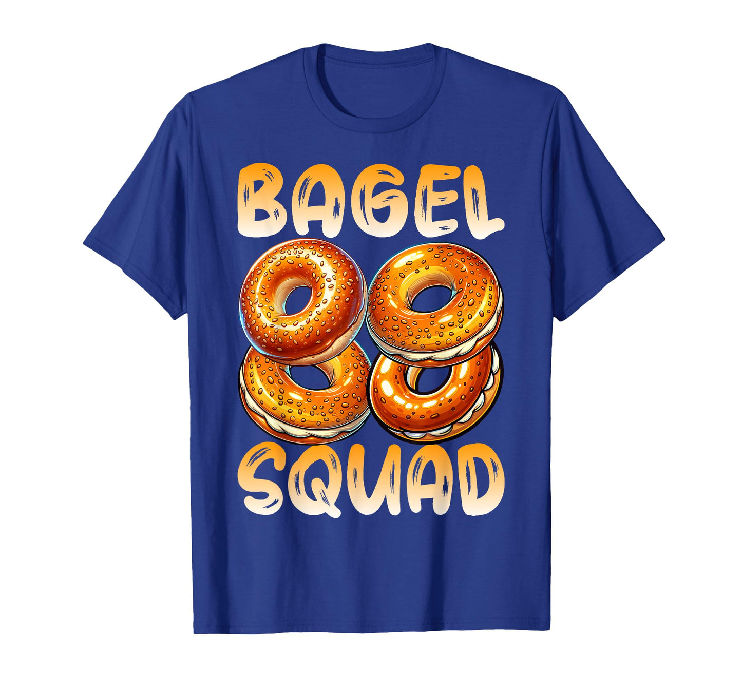 Bagel Lover Men Women Kids Gifts - Funny Bagel Squad T-Shirt