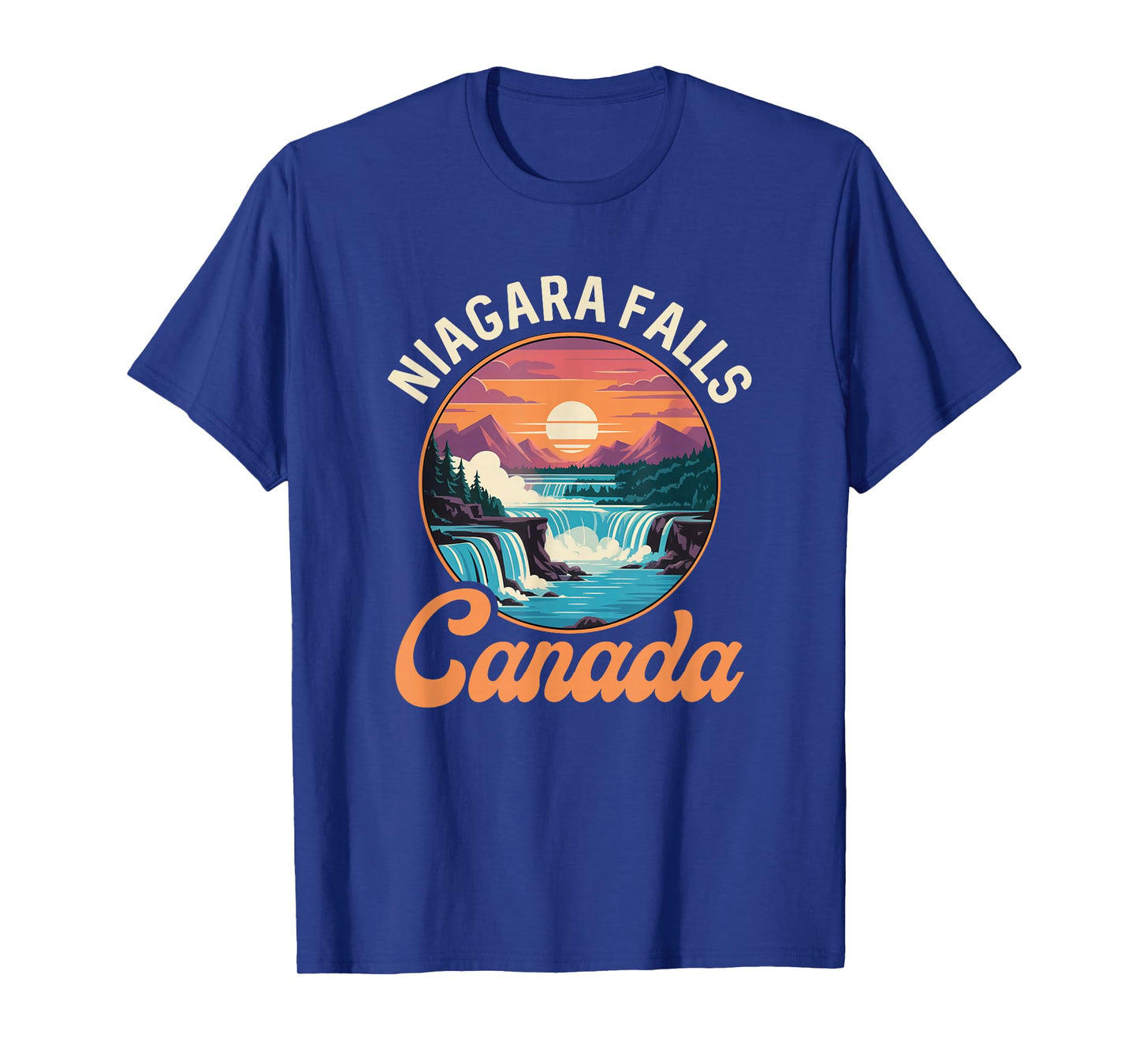 Niagara Falls Canada Retro Family Vacation Trip Men Women T-Shirt