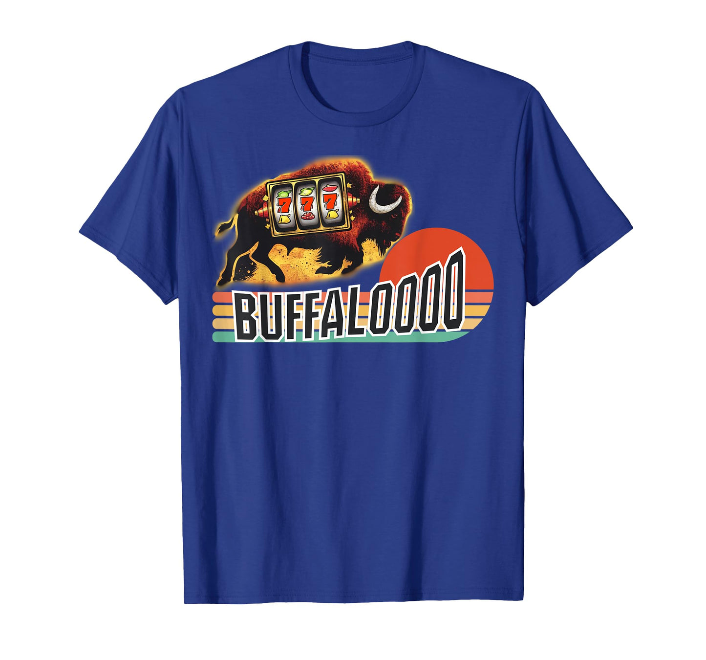 Lucky Buffalo Casino Slot Machine BUFFALOOOOO Gambling T-Shirt