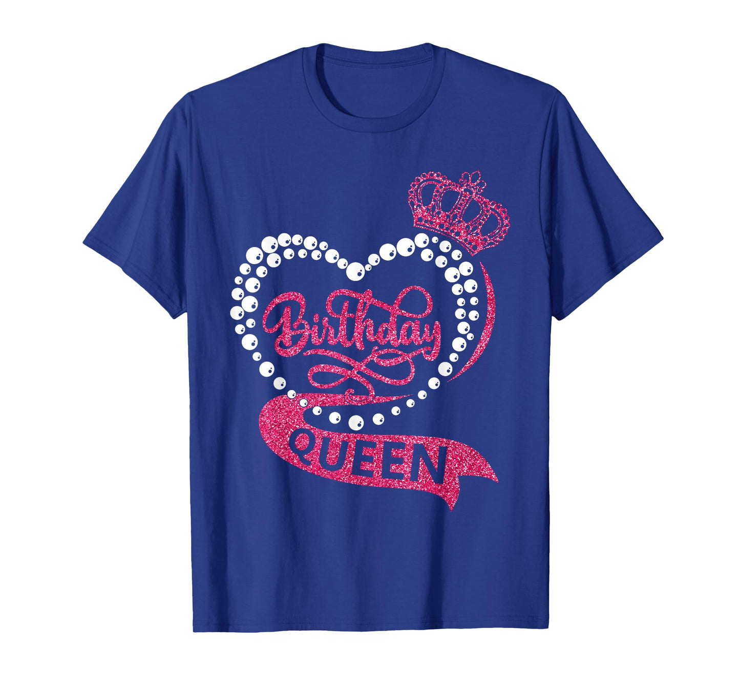 Birthday Queen Squad It's My Birthday Girls Women Matching T-Shirt