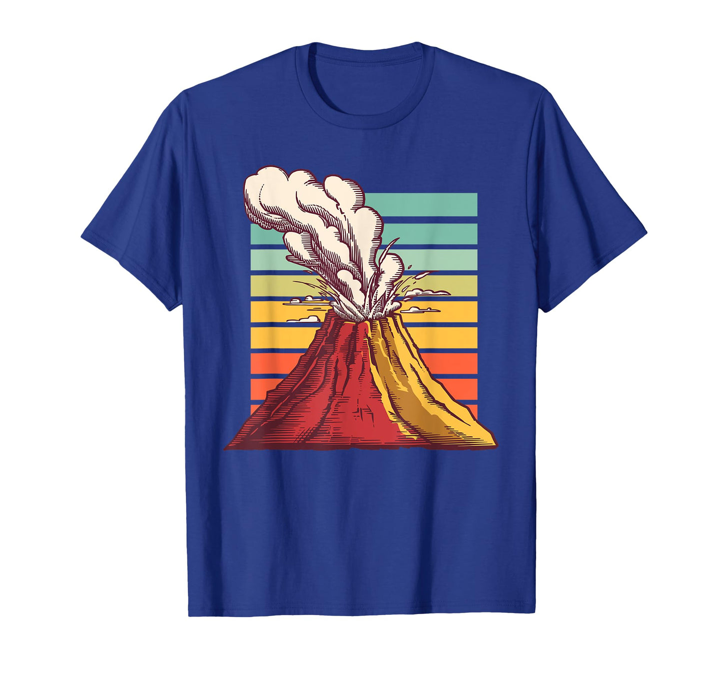 Cool Volcano Art For Men Women Kids Geology Volcano Lover T-Shirt