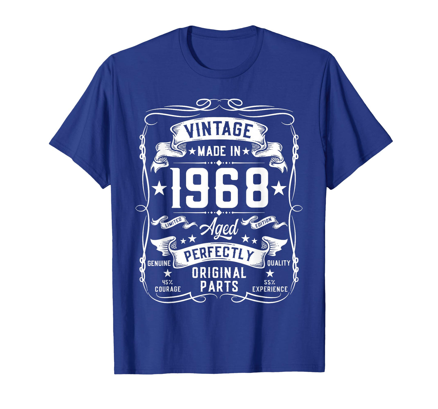 Vintage 1968 57 Years Old Gifts for Men 57yr 57th Birthday T-Shirt