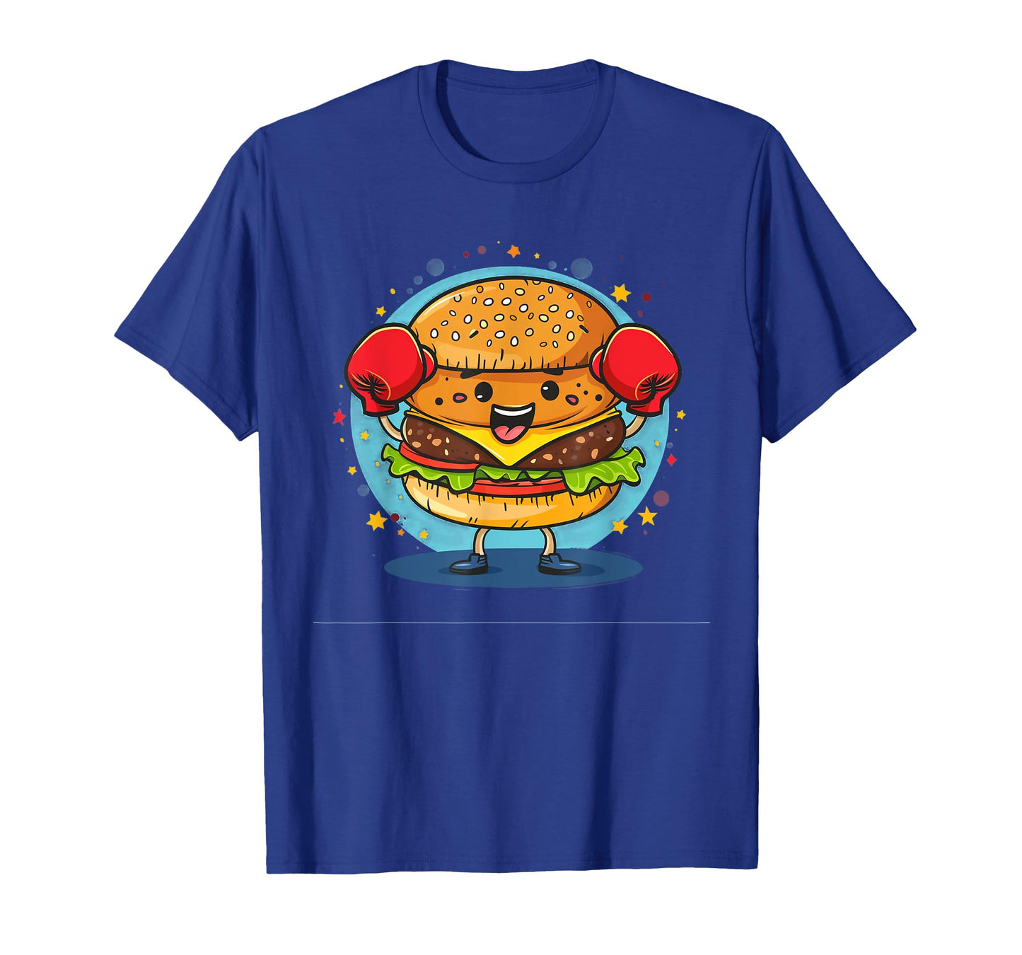 Smash Burger Costume with funny boxing Gloves Costume T-Shirt