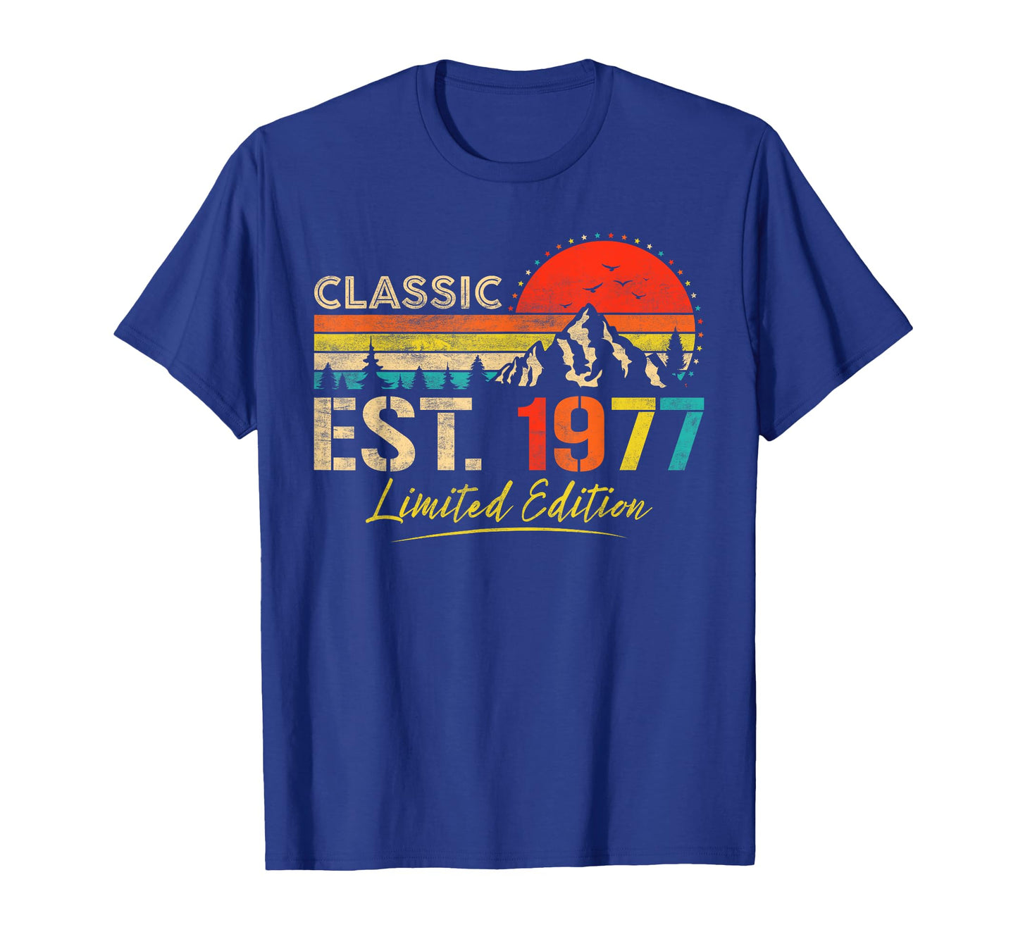 Classic Est. 1977 Limited Edition Vintage Year 1977 Birthday T-Shirt