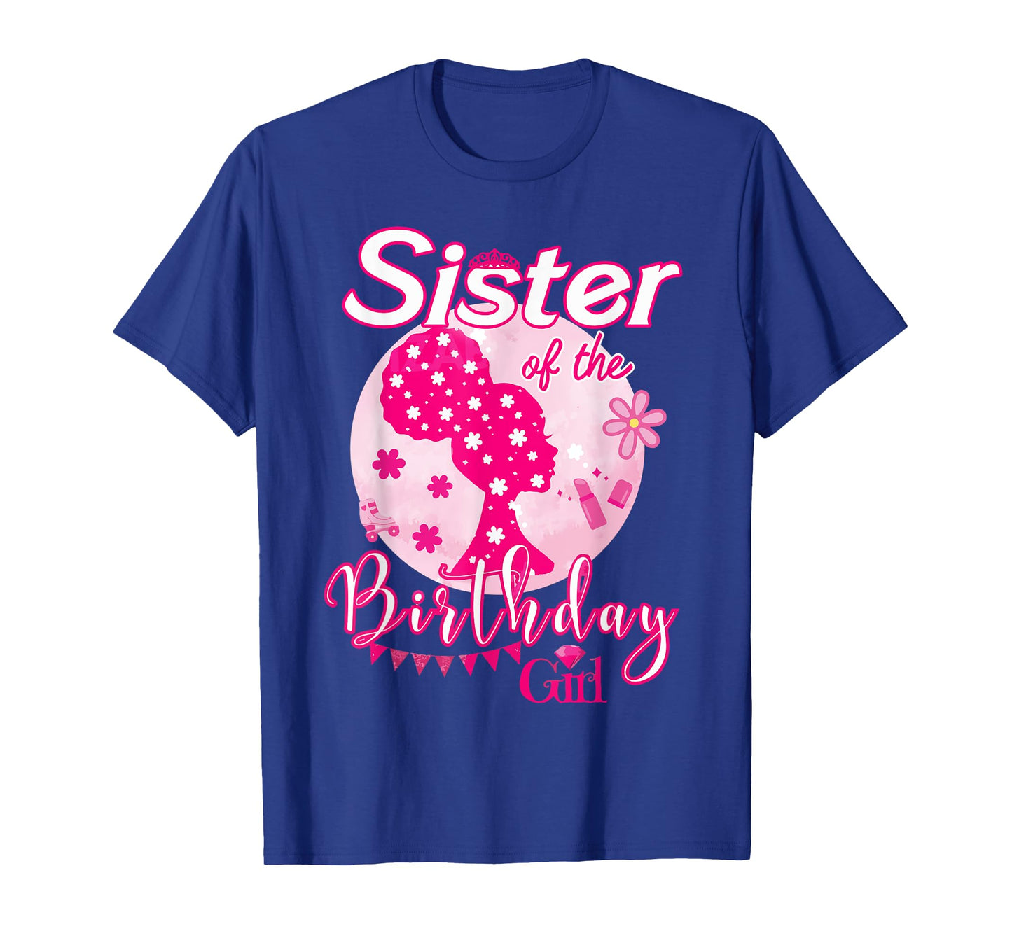 Sister Of The Birthday Girl Doll Birthday Family Matching T-Shirt