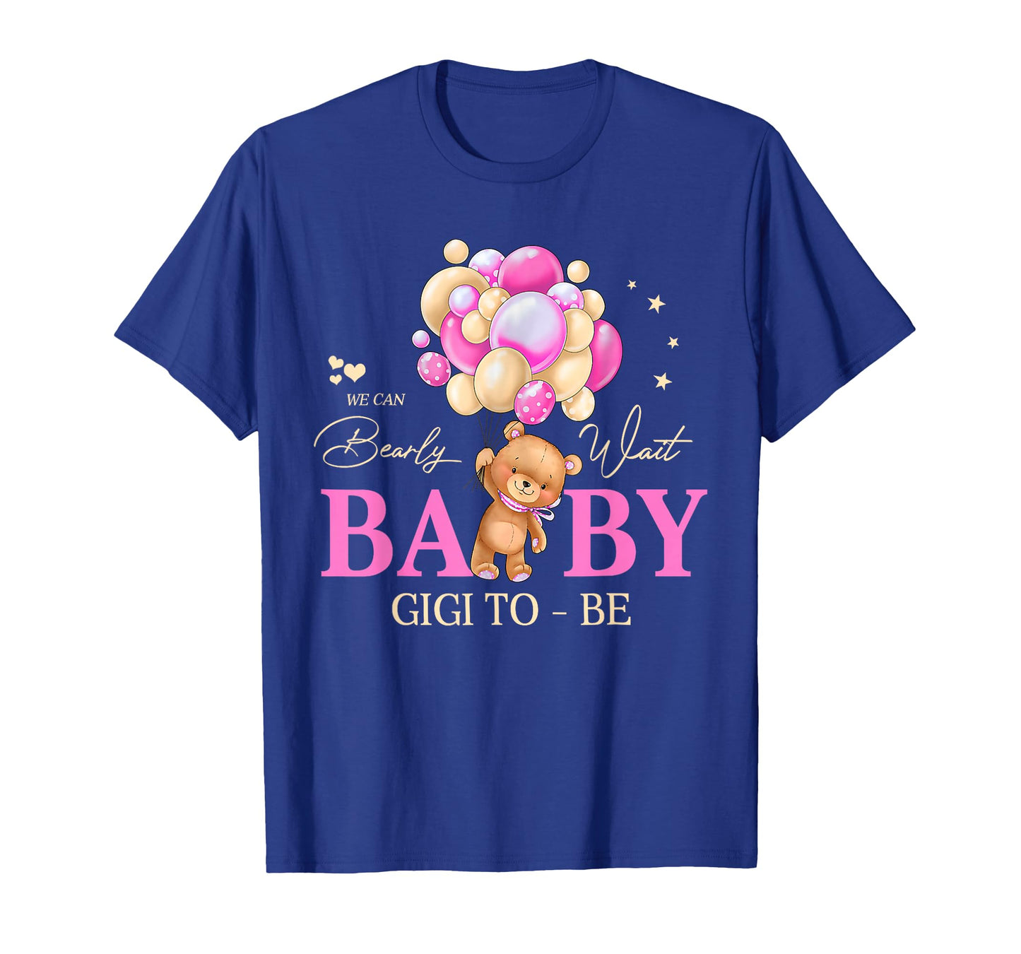 Gigi We Can Bearly Wait Baby Shower Bear Family Matching T-Shirt