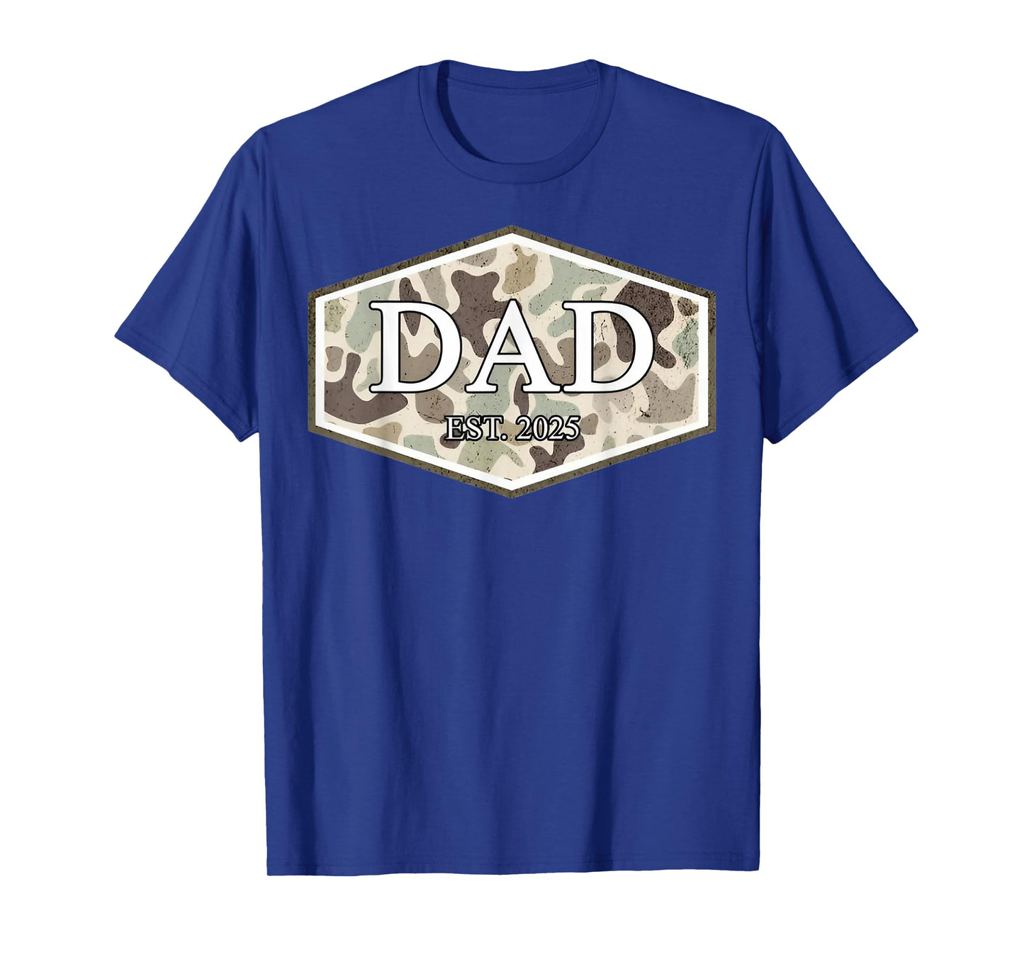 Camo Dad, Retro Camouflage Daddy Father's Day T-Shirt