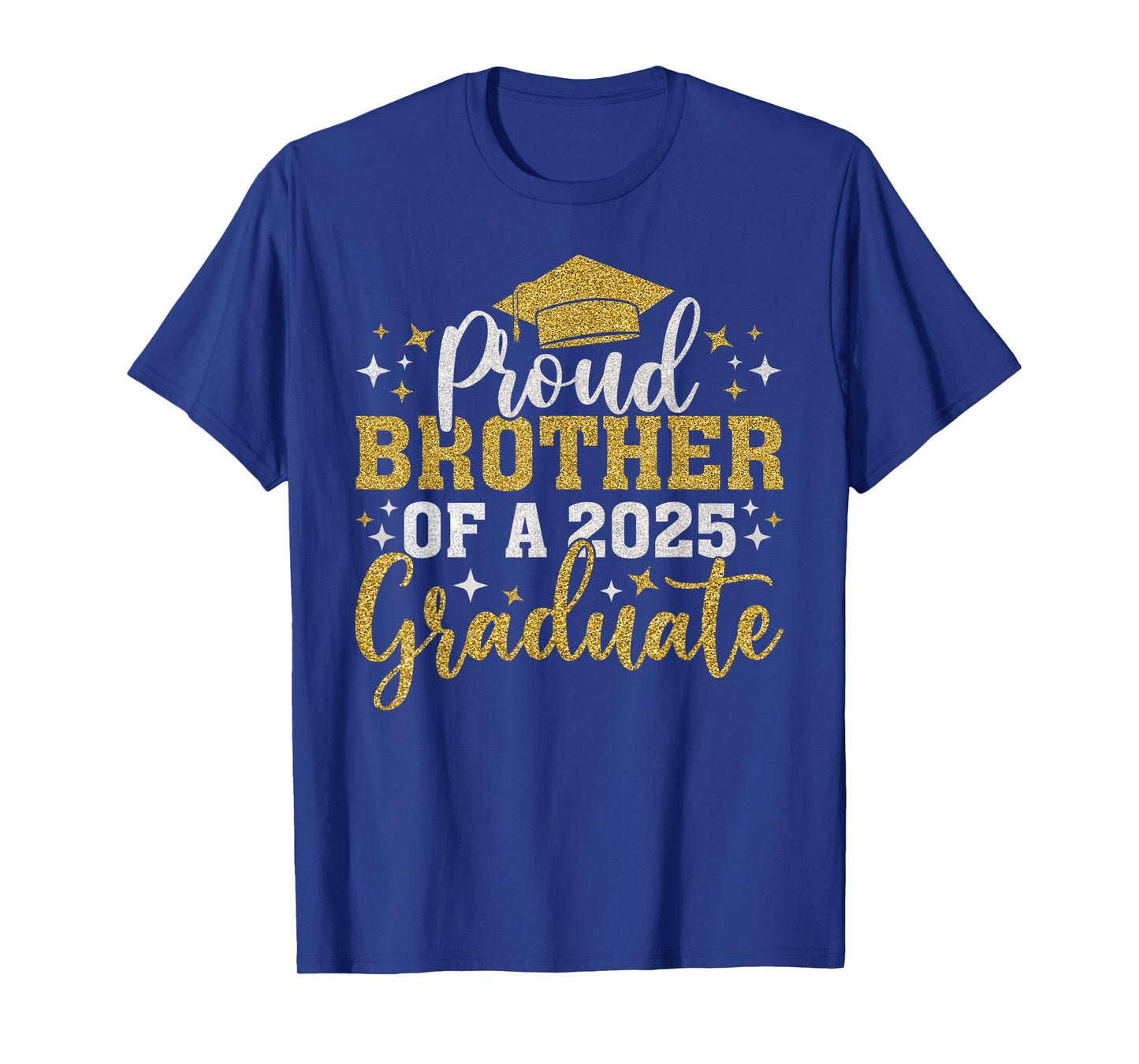 Brother Senior 2025 Proud Brother Of Class Of 2025 Graduate T-Shirt