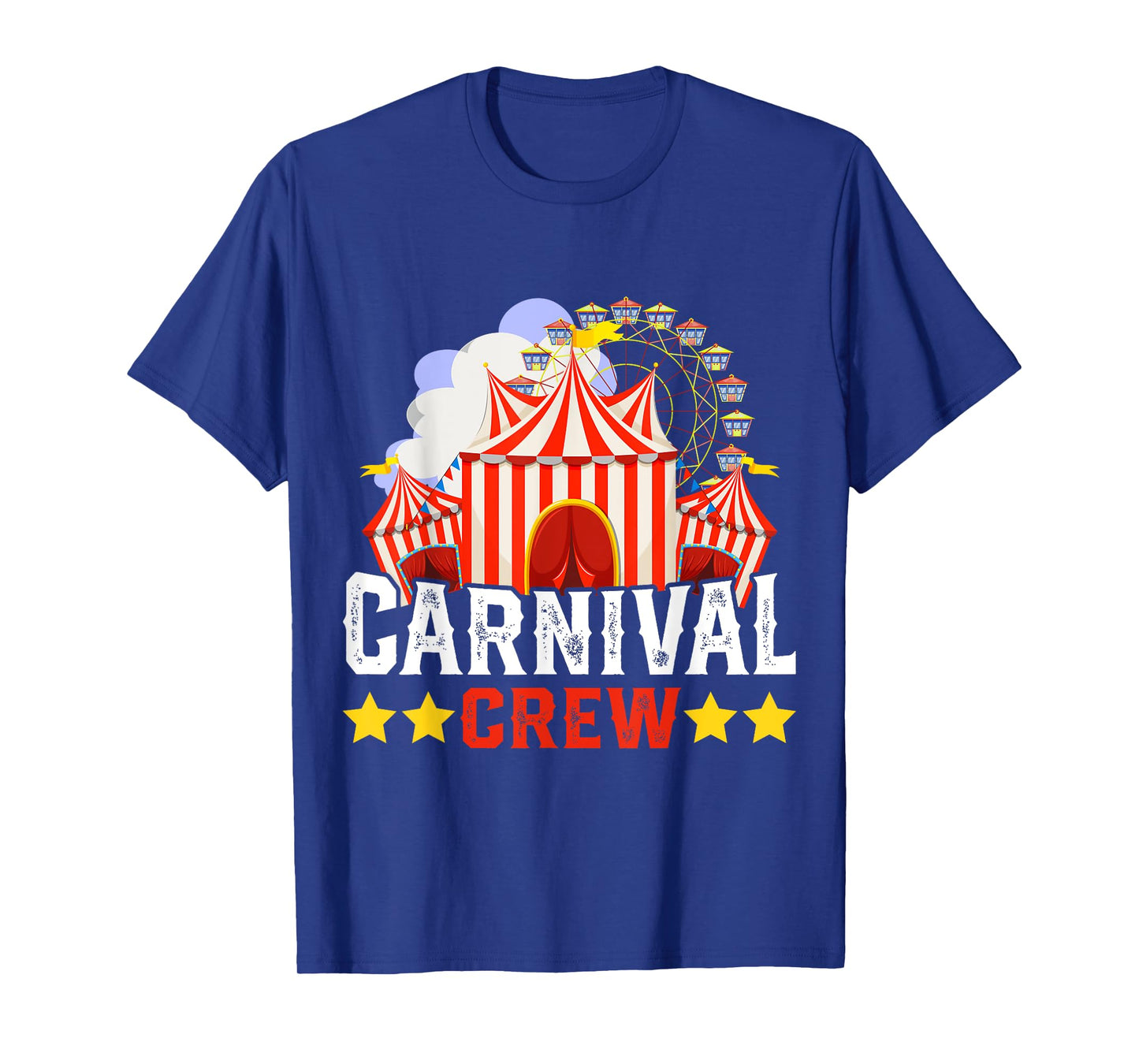 Carnival Crew Funny Circus Staff Costume Circus Theme Party T-Shirt