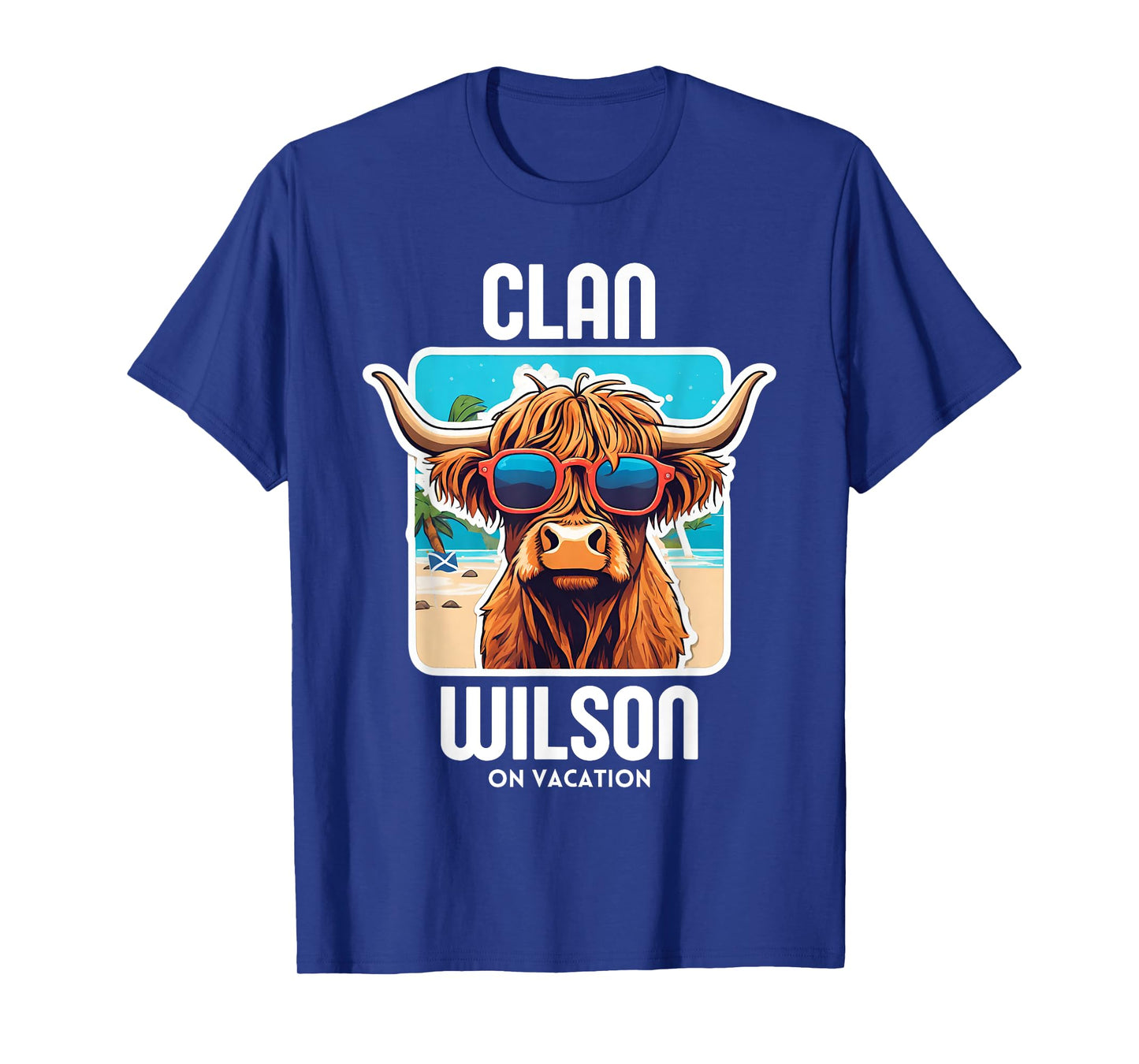 Wilson Clan Vacation Scottish Family Name Party T-Shirt