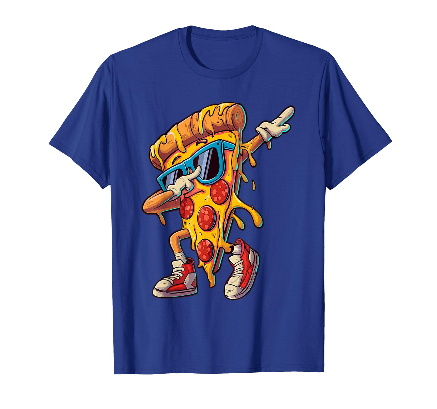 Dabbing Pizza Slice Fun Graphic for Food Lovers T-Shirt