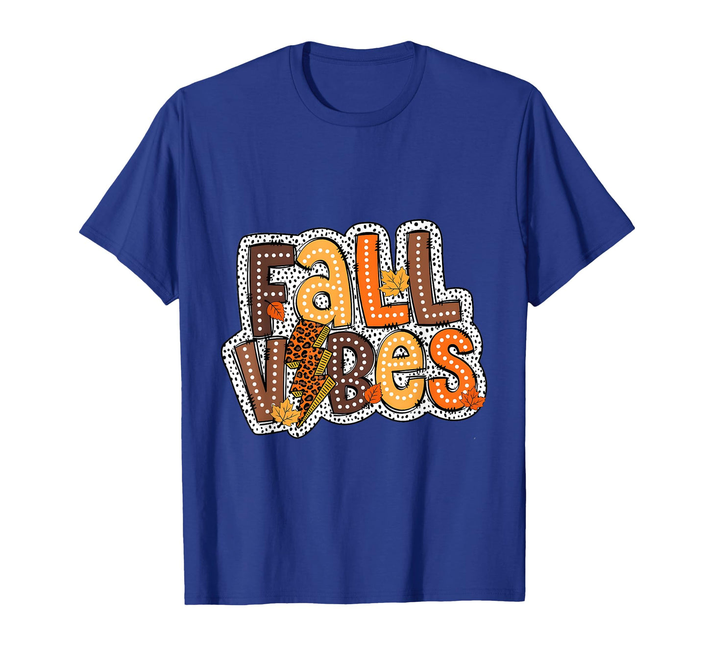 Fall Vibes,Groovy Face Retro Fall Season Autumn T-Shirt