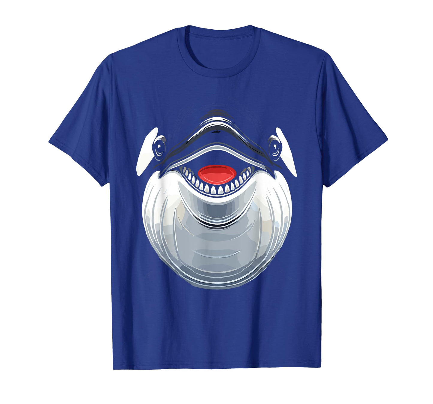 Funny orca whale costume, funny orca whale face costume T-Shirt