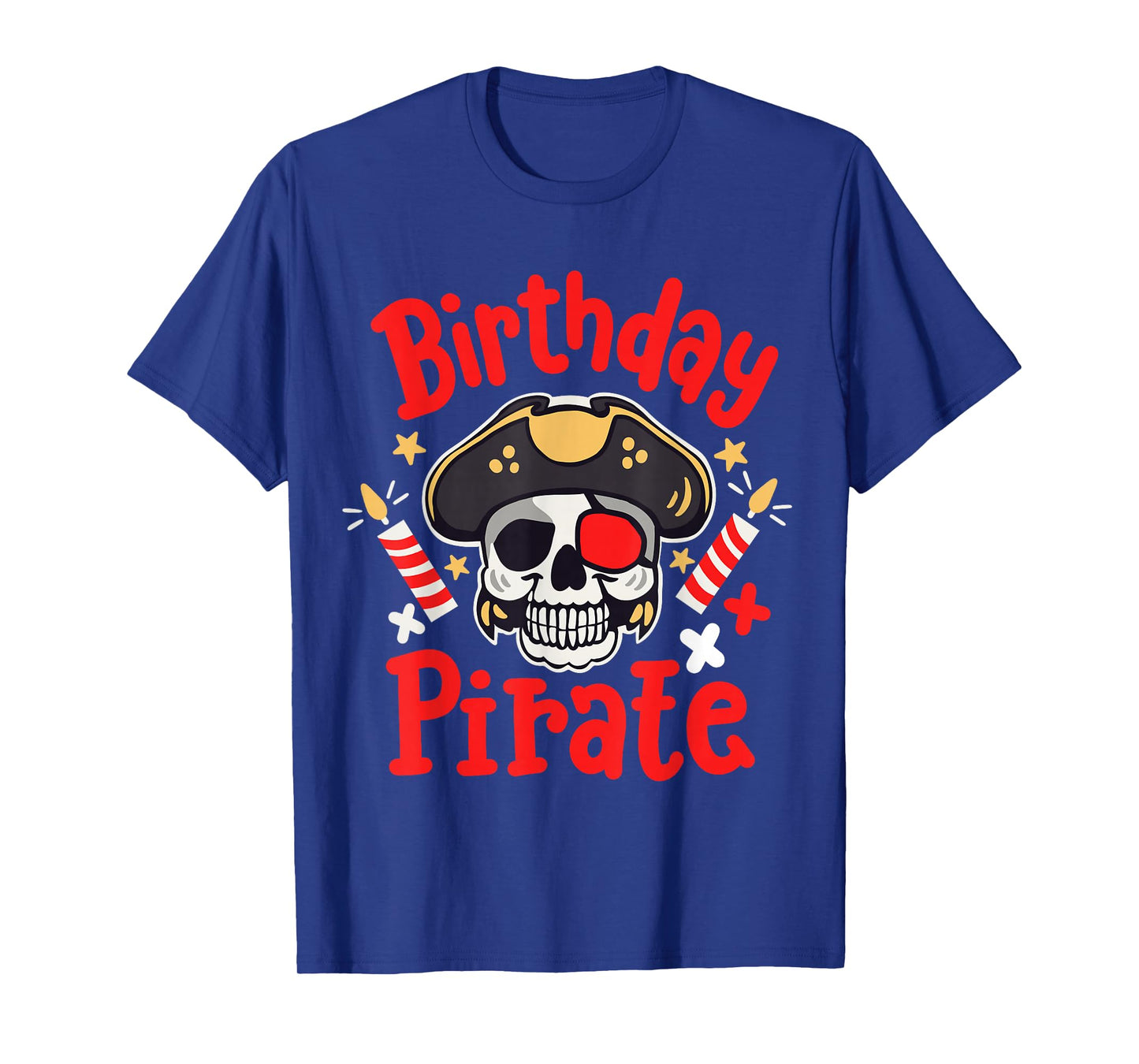 Kids Birthday Pirate Party Boys Toddlers Family Matching T-Shirt