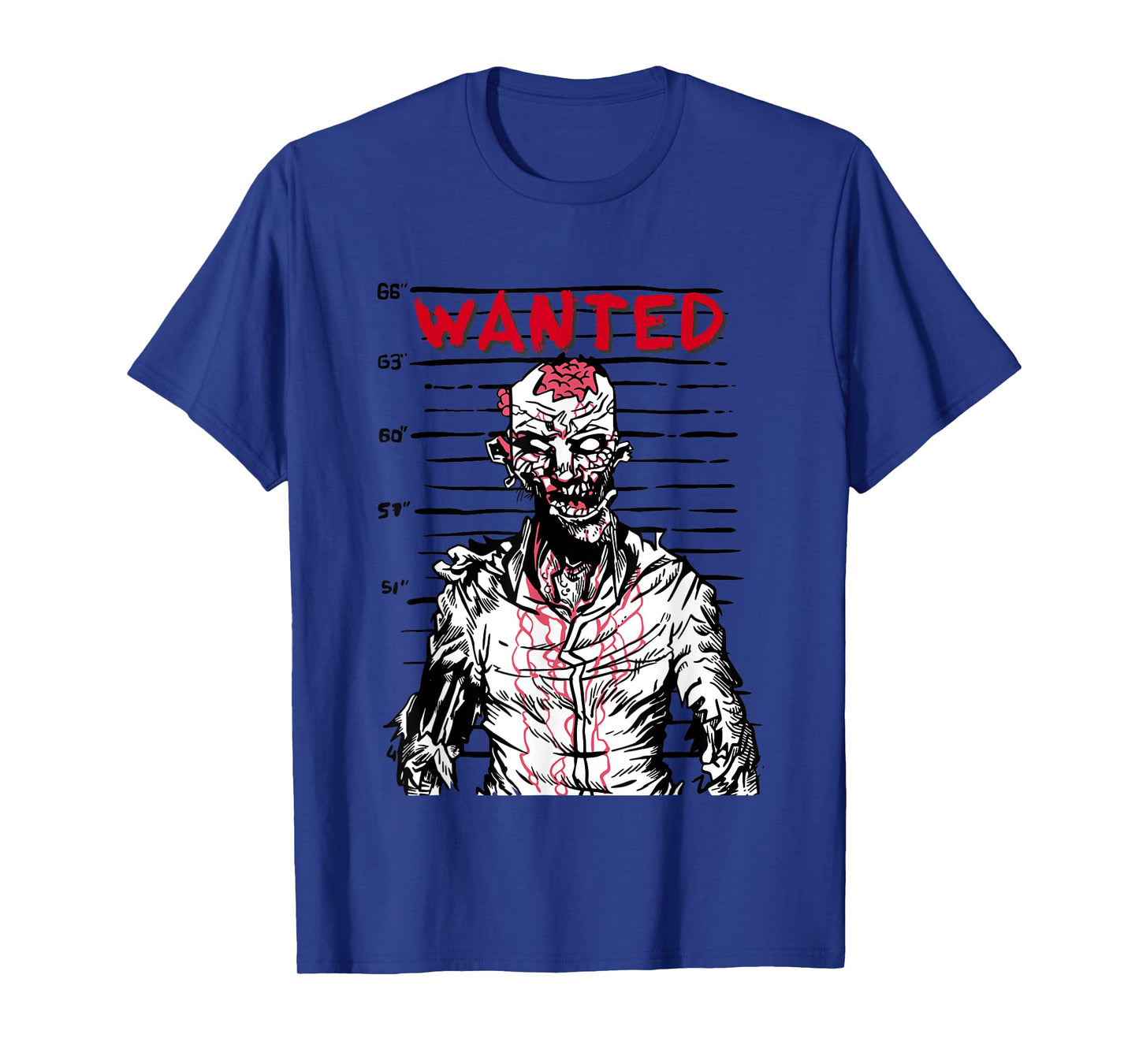 "Scary zombie wanted on Halloween" for horror movie fan T-Shirt