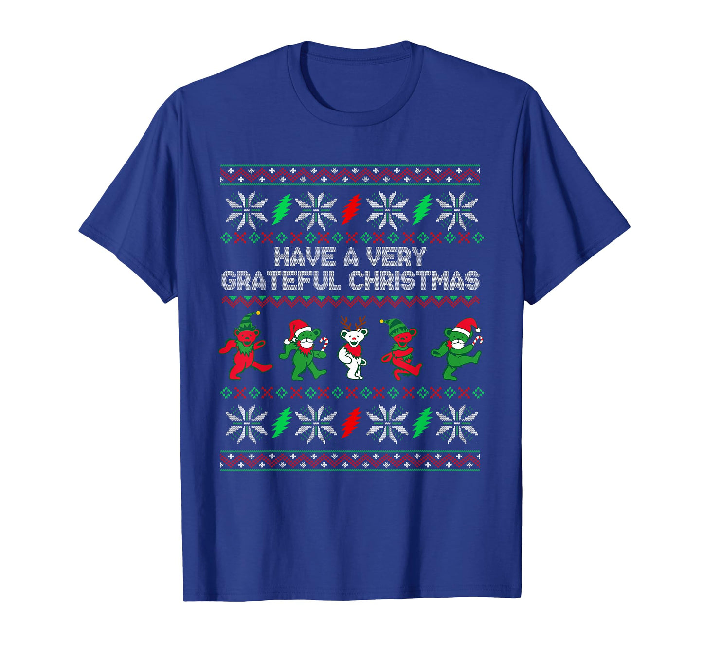 Have A Very Grateful Christmas Funny Bear Ugly Xmas 2022 T-Shirt