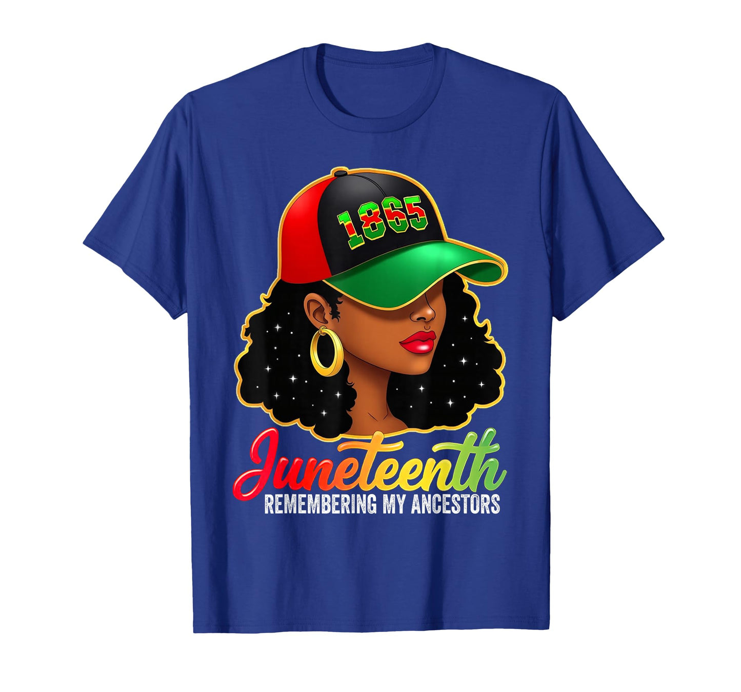 Juneteenth Remembering My Ancestors Black Women Juneteenth T-Shirt