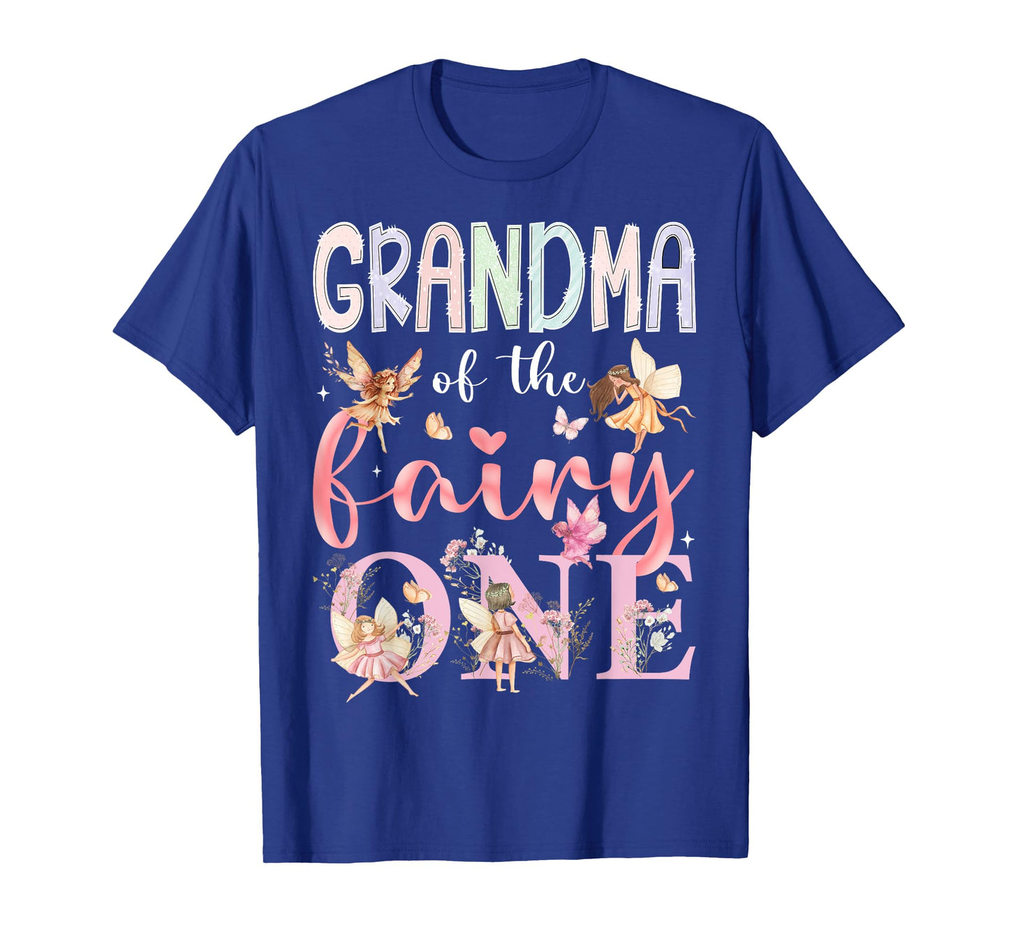 Grandma Of The Fairy One 1St Birthday Girl Fairytale T-Shirt