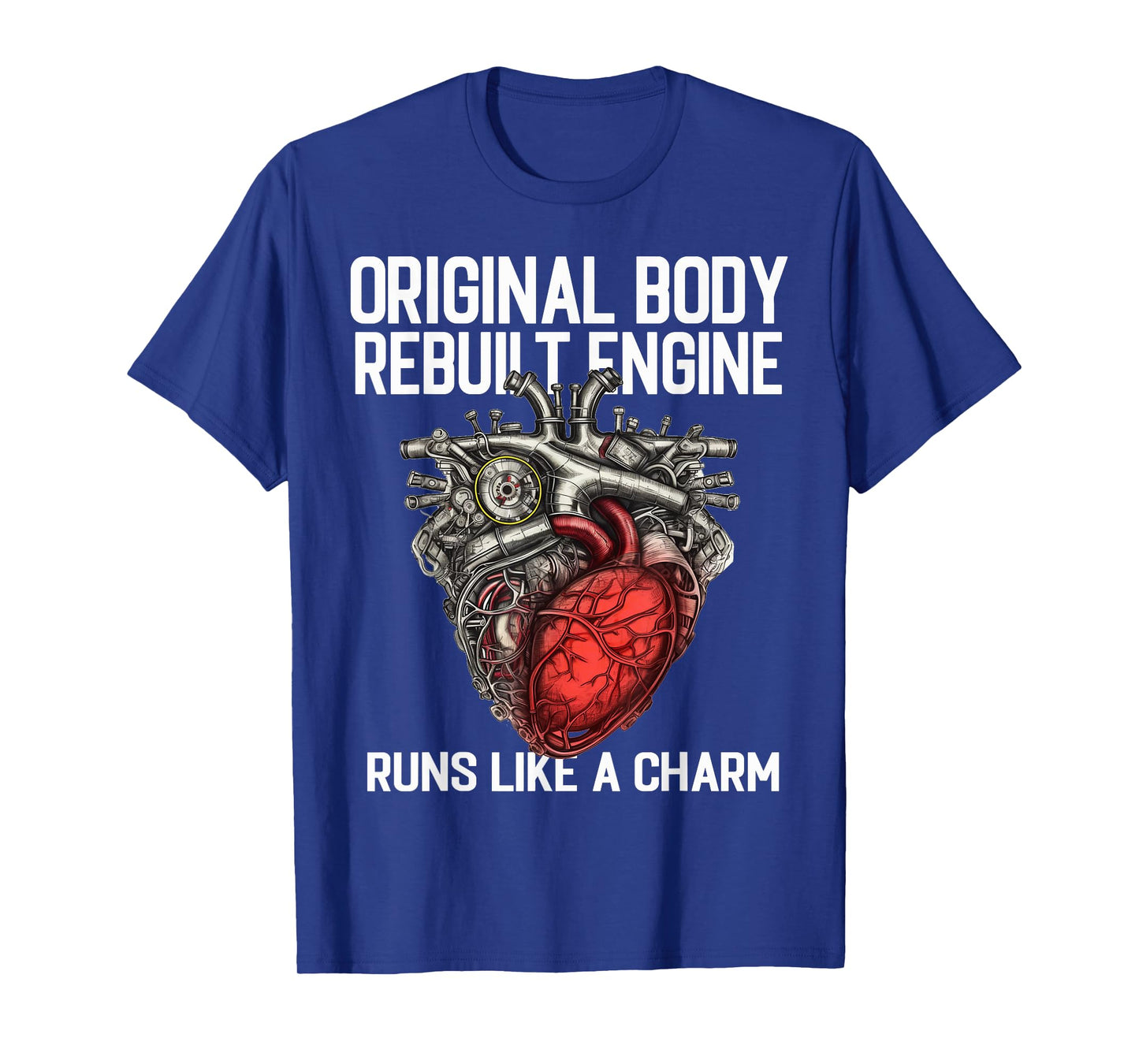 Funny Open Heart Surgery Bypass Survivor Recovery for Men T-Shirt